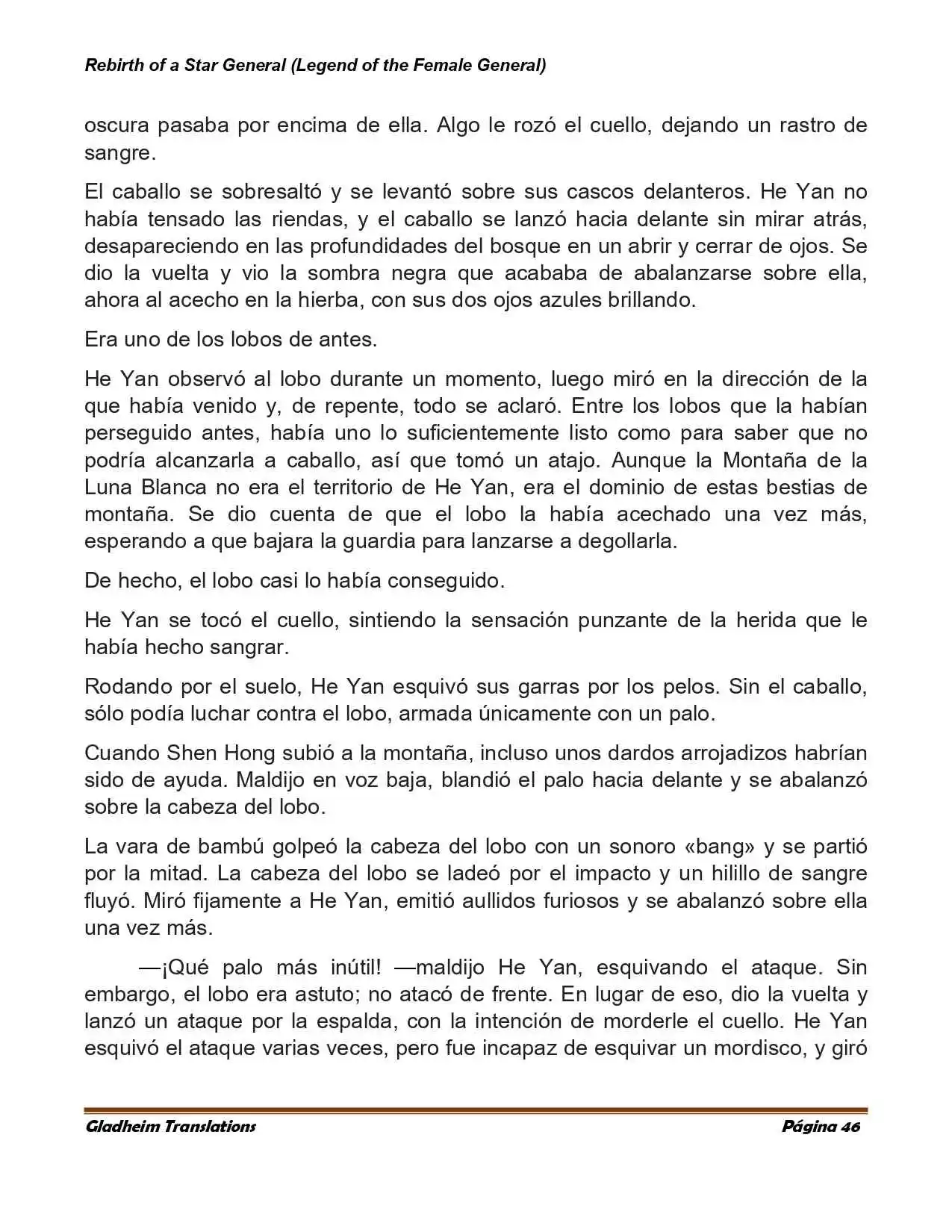 Rebirth Of A Star General (Novela) - Capítulo 68 - Página 4 - LectorTMOo