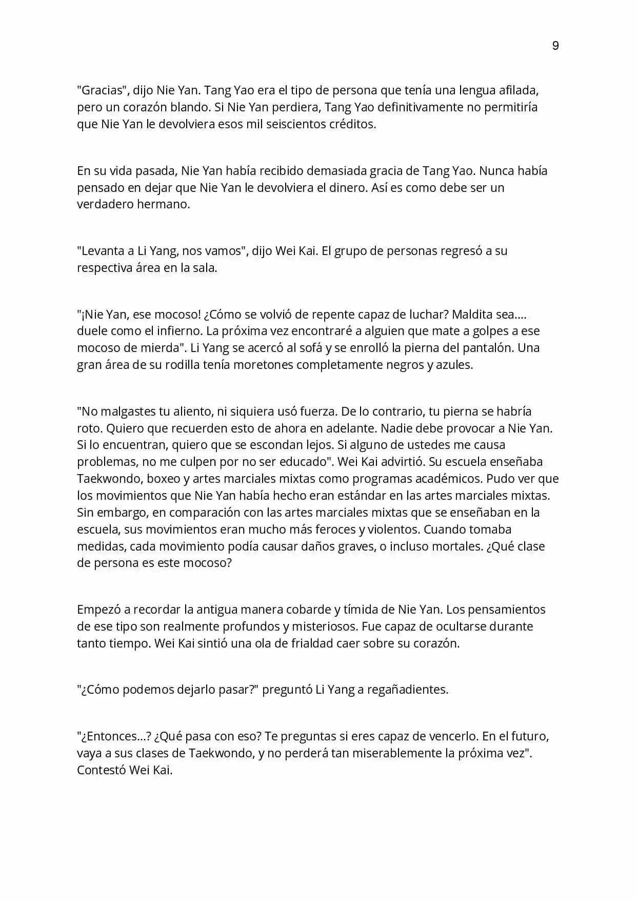 Rebirth Of The Thief Who Roamed The World (Novela) - Capítulo 15 - Página 9 - LectorTMOo