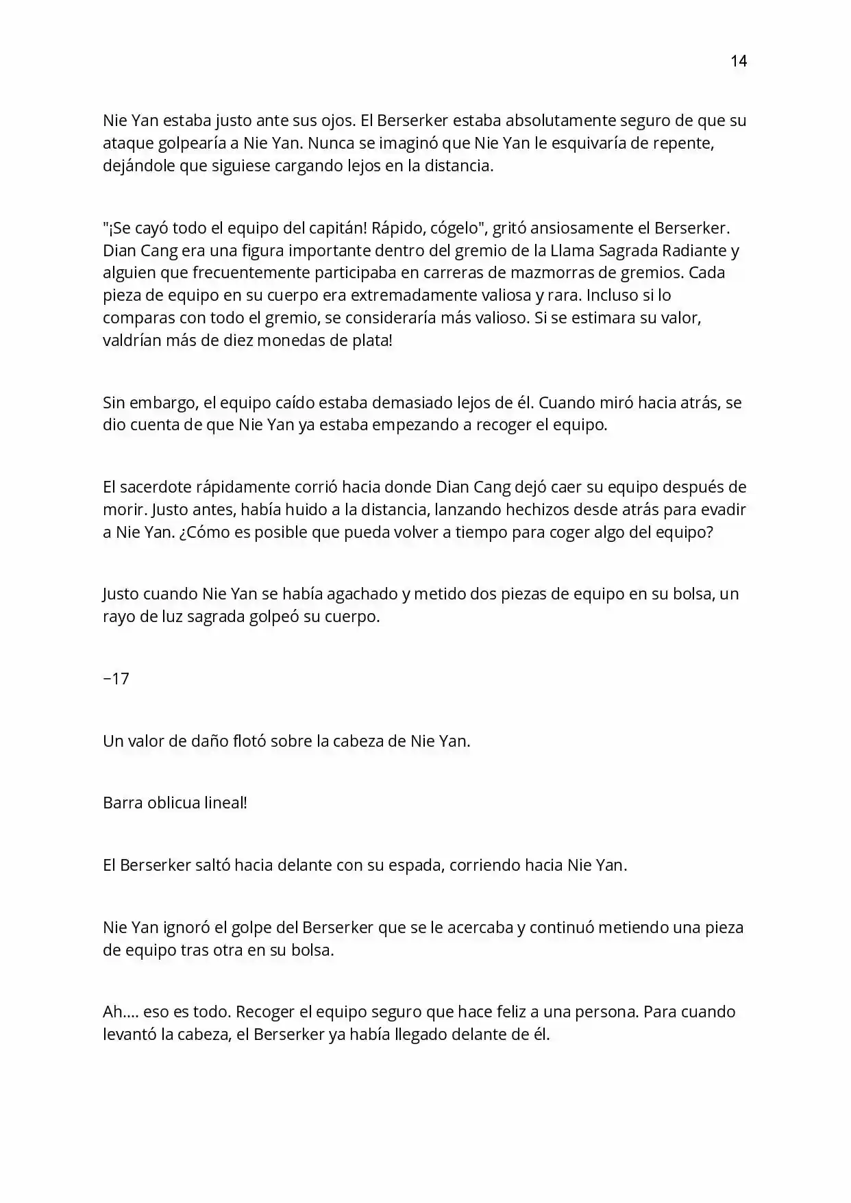 Rebirth Of The Thief Who Roamed The World (Novela) - Capítulo 20 - Página 14 - LectorTMOo