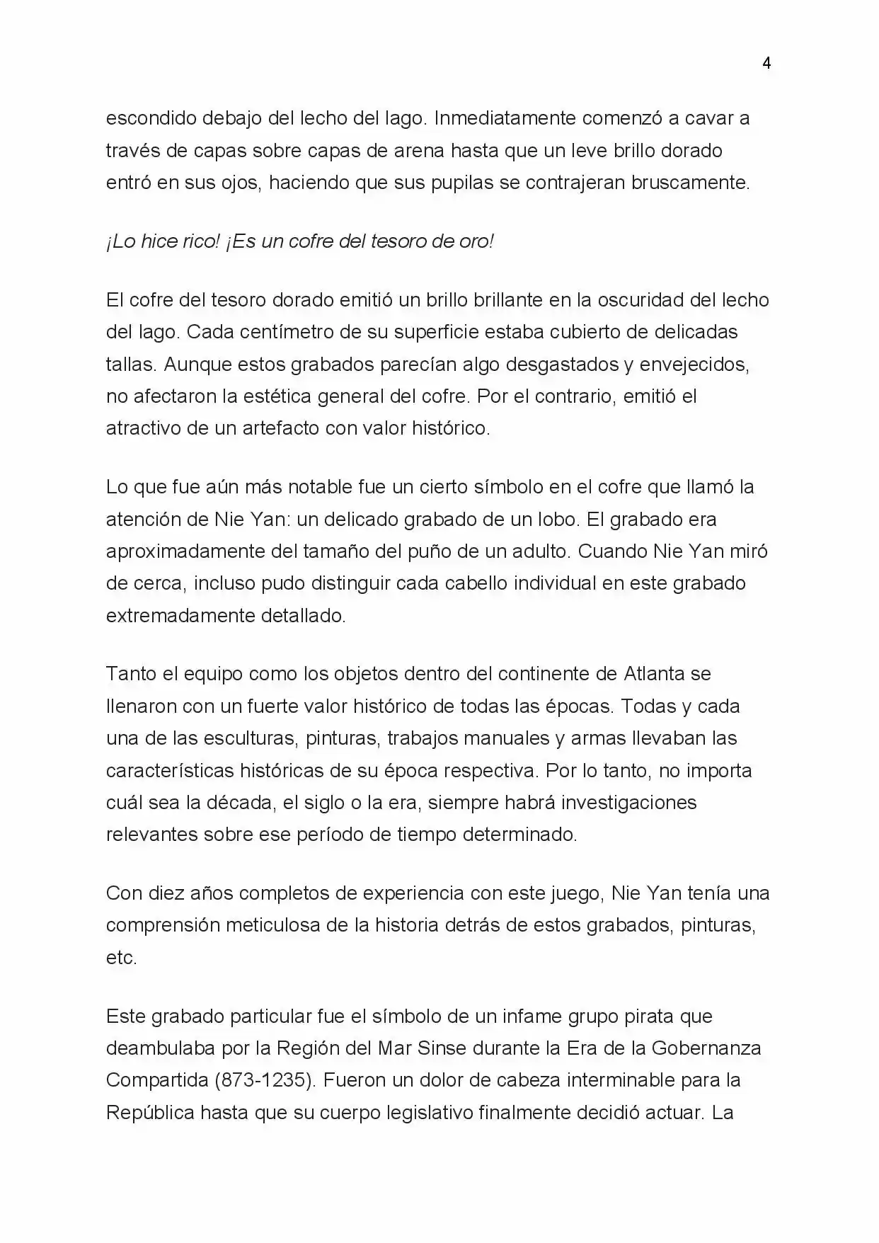 Rebirth Of The Thief Who Roamed The World (Novela) - Capítulo 31 - Página 4 - LectorTMOo