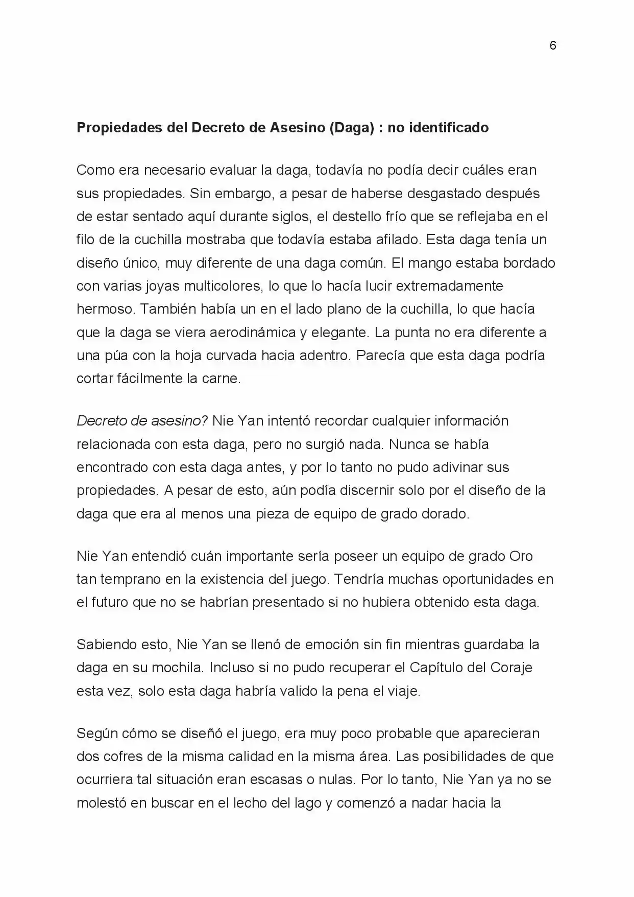Rebirth Of The Thief Who Roamed The World (Novela) - Capítulo 31 - Página 6 - LectorTMOo