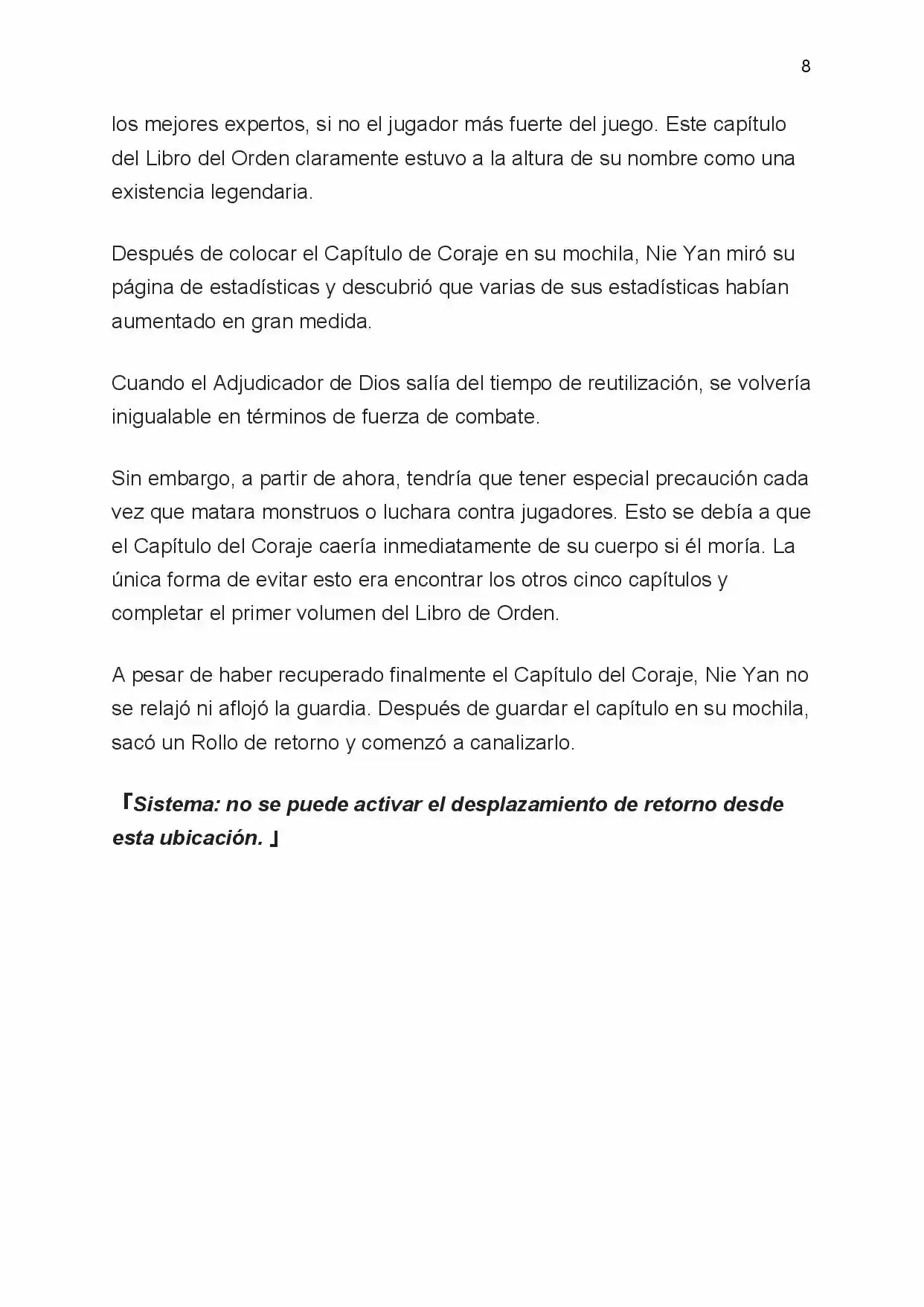 Rebirth Of The Thief Who Roamed The World (Novela) - Capítulo 32 - Página 8 - LectorTMOo