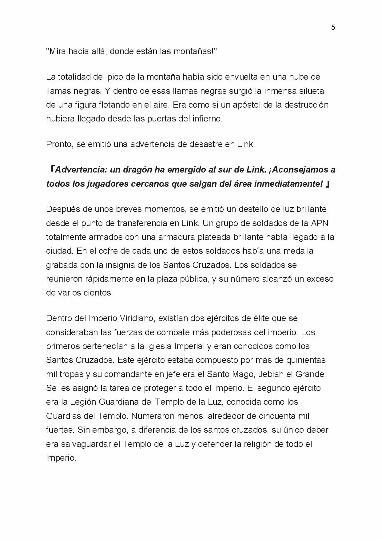 Rebirth Of The Thief Who Roamed The World (Novela) - Capítulo 33 - Página 5 - LectorTMOo