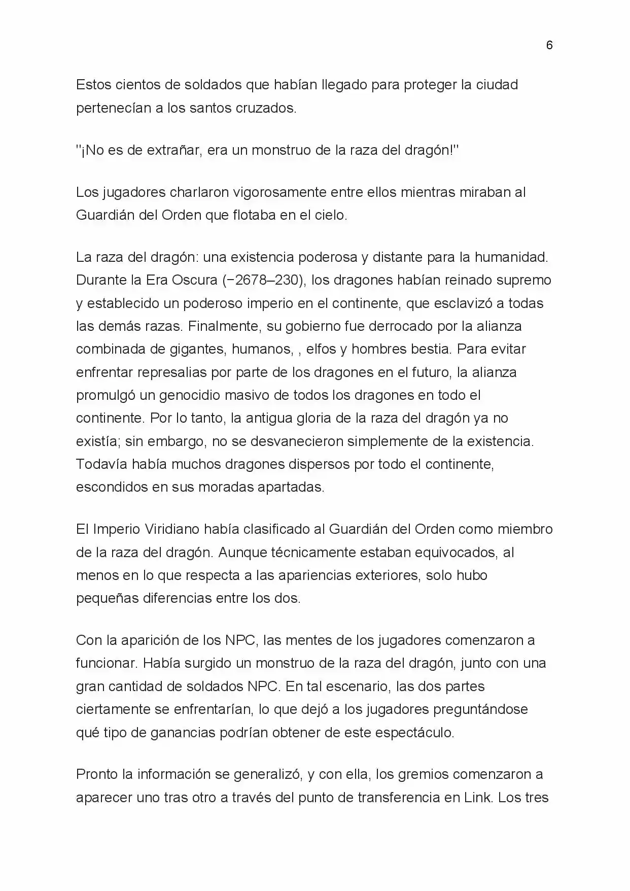 Rebirth Of The Thief Who Roamed The World (Novela) - Capítulo 33 - Página 6 - LectorTMOo