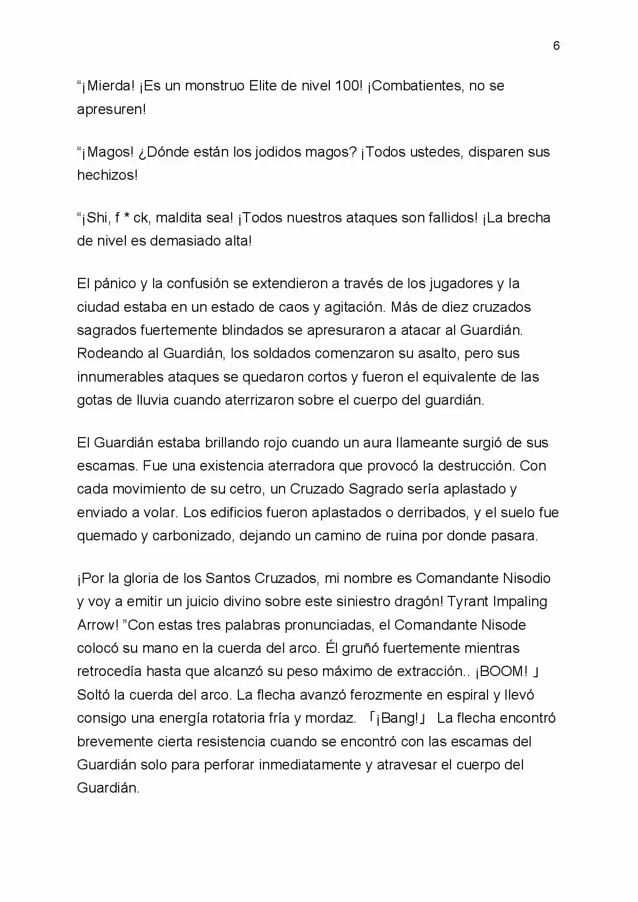 Rebirth Of The Thief Who Roamed The World (Novela) - Capítulo 34 - Página 6 - LectorTMOo