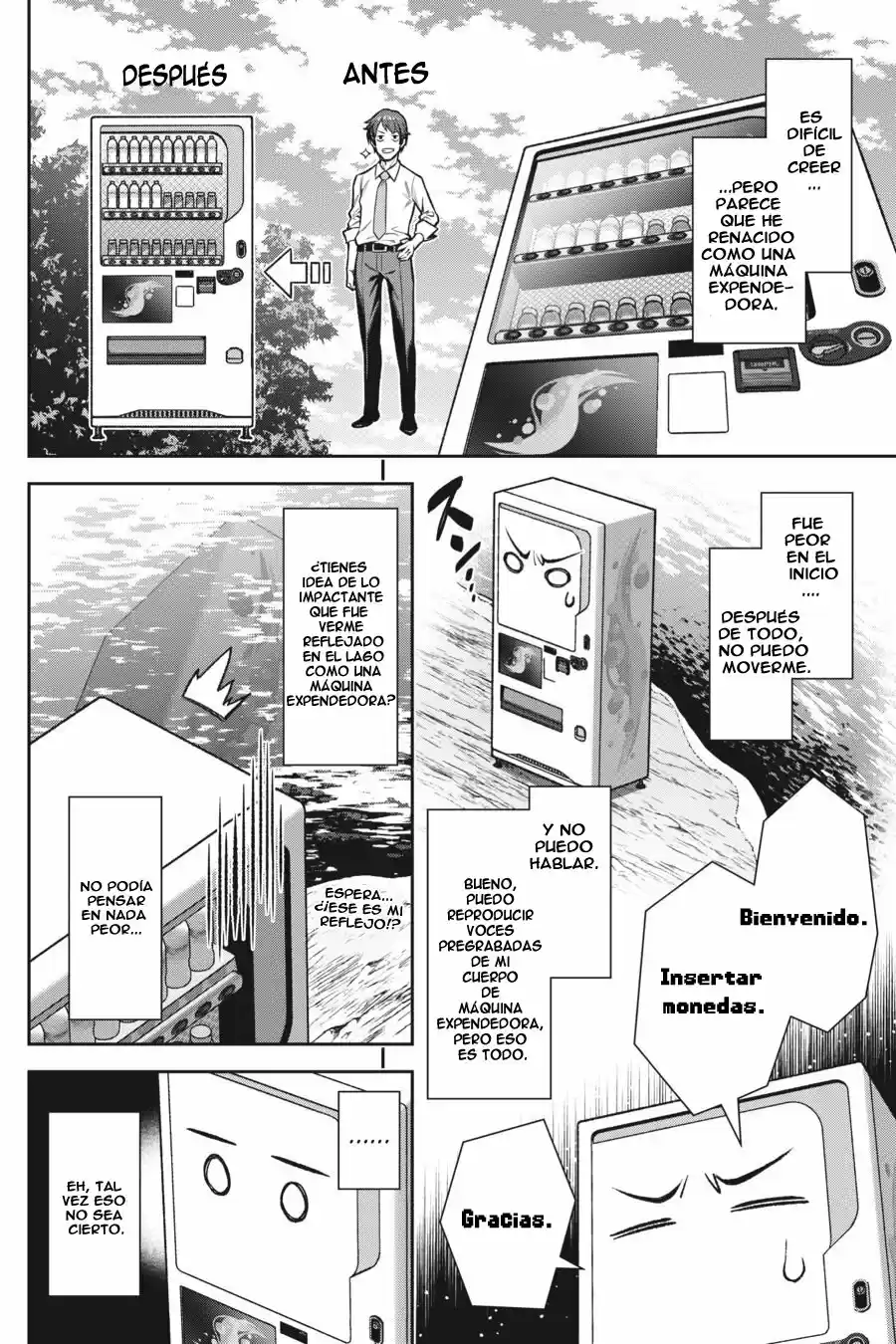 Reborn As A Vending Machine, I Now Wander The Dungeon - Capítulo 1 - Página 12 - LectorTMOo