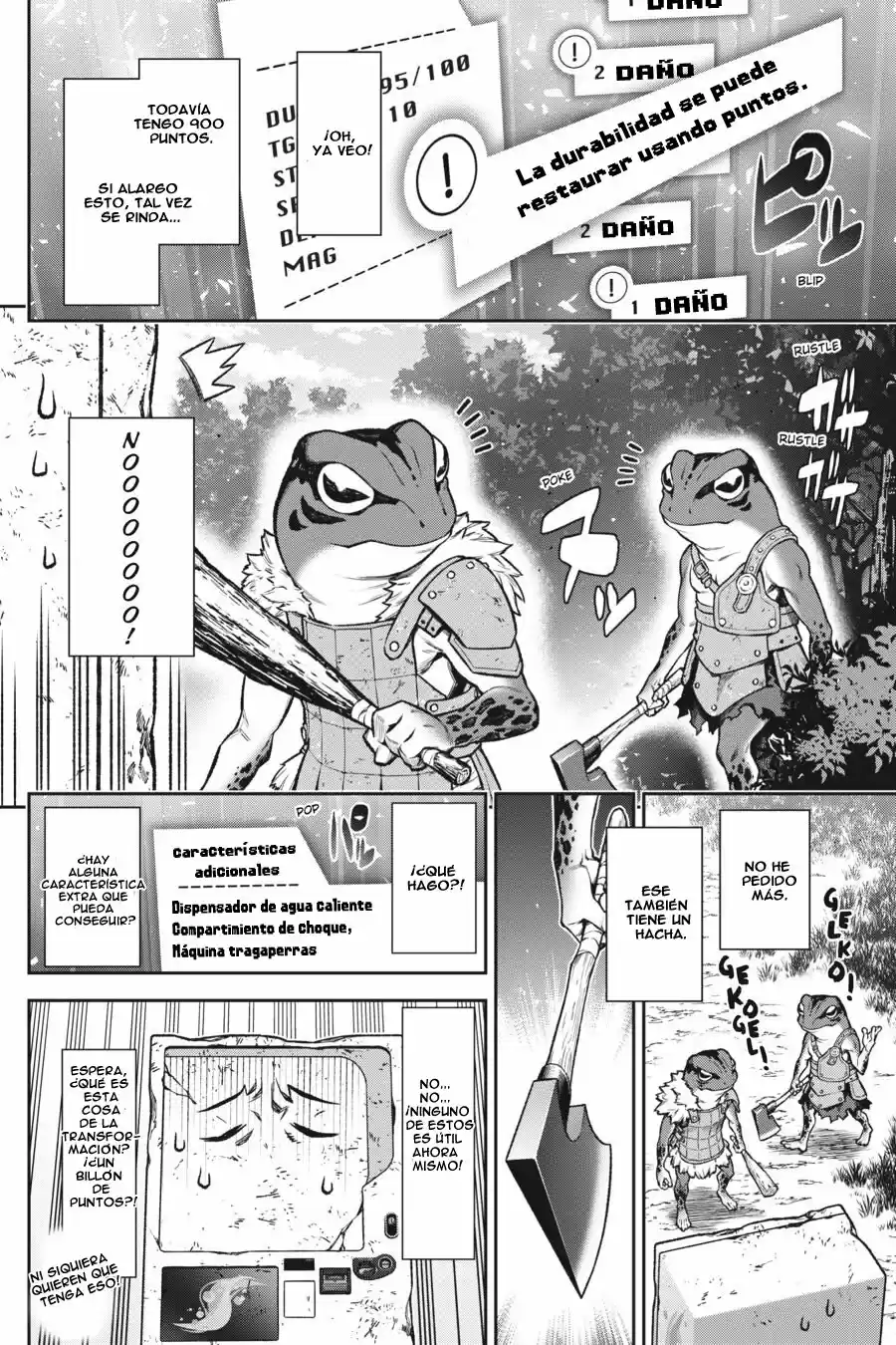 Reborn As A Vending Machine, I Now Wander The Dungeon - Capítulo 1 - Página 22 - LectorTMOo