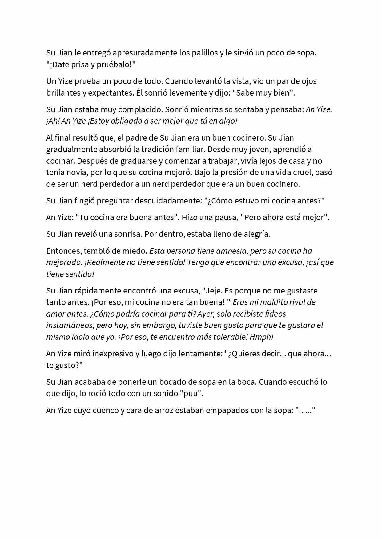 Reborn As My Love Rival's Wife (Novela) - Capítulo 10 - Página 4 - LectorTMOo