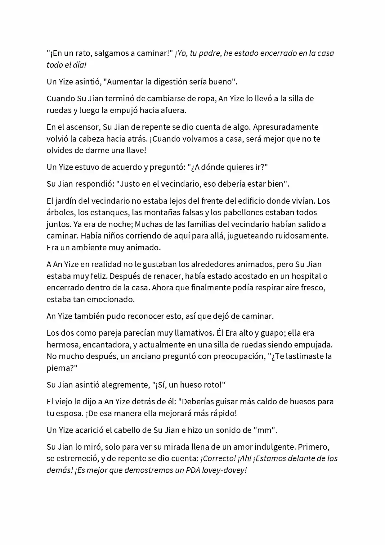 Reborn As My Love Rival's Wife (Novela) - Capítulo 11 - Página 6 - LectorTMOo