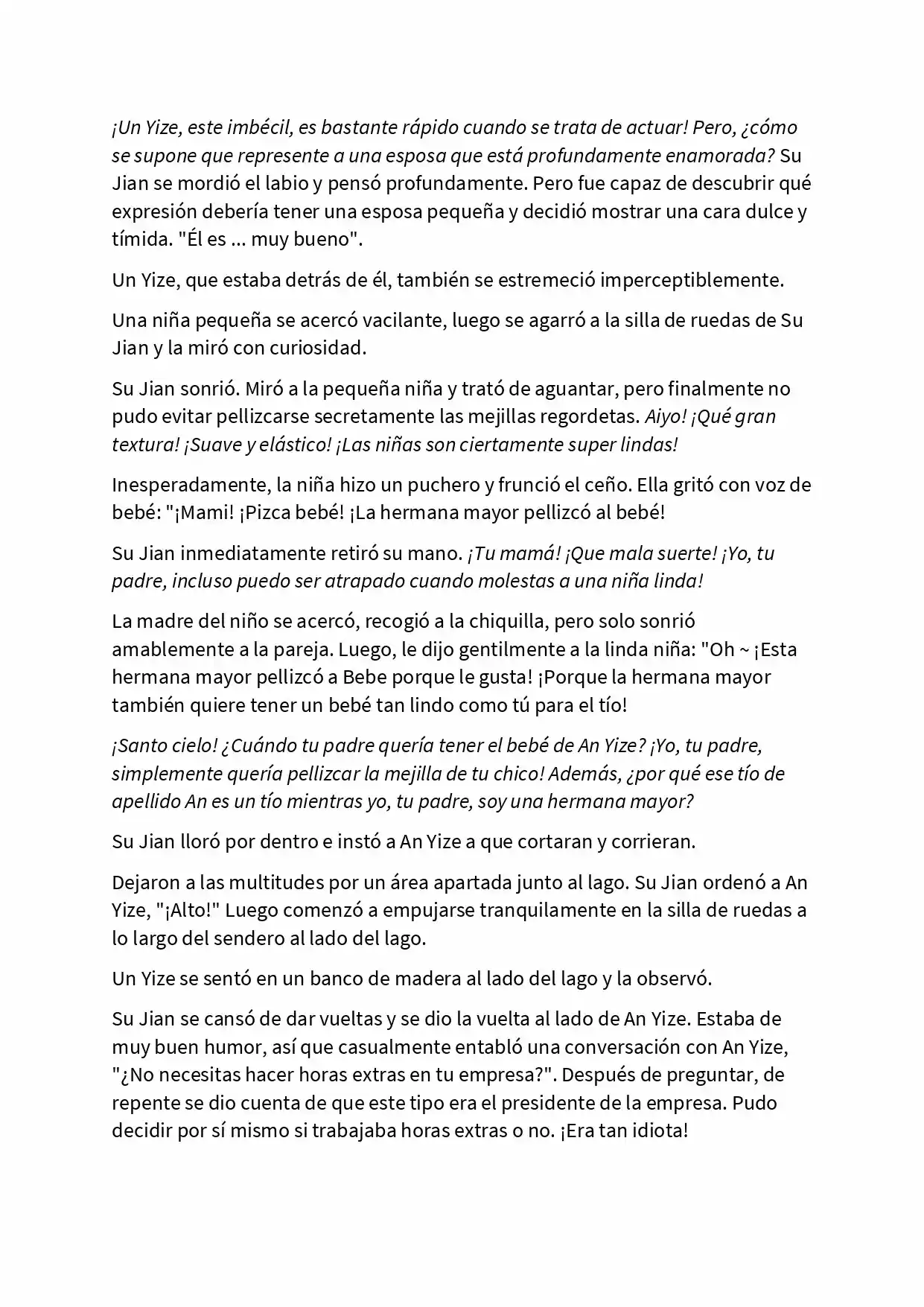 Reborn As My Love Rival's Wife (Novela) - Capítulo 11 - Página 7 - LectorTMOo