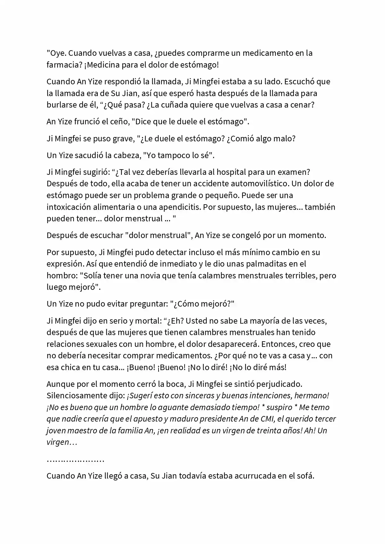 Reborn As My Love Rival's Wife (Novela) - Capítulo 12 - Página 5 - LectorTMOo