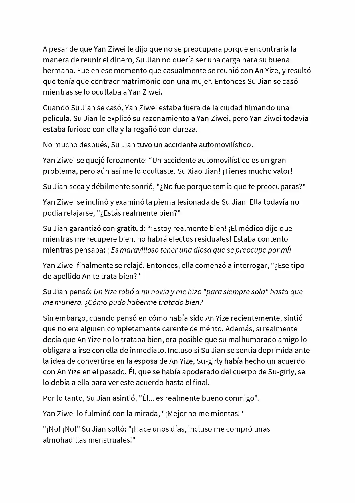 Reborn As My Love Rival's Wife (Novela) - Capítulo 13 - Página 4 - LectorTMOo