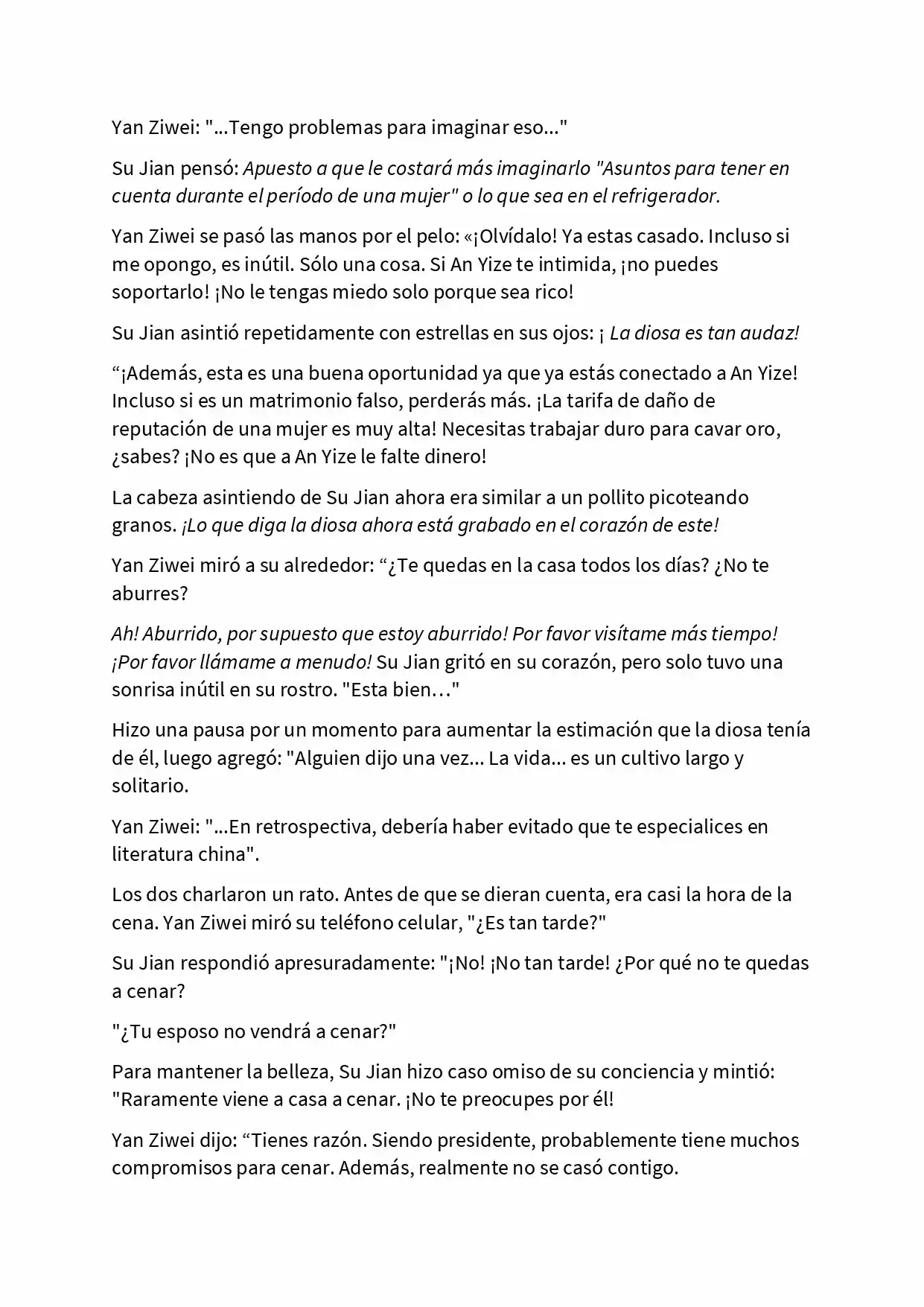 Reborn As My Love Rival's Wife (Novela) - Capítulo 13 - Página 5 - LectorTMOo