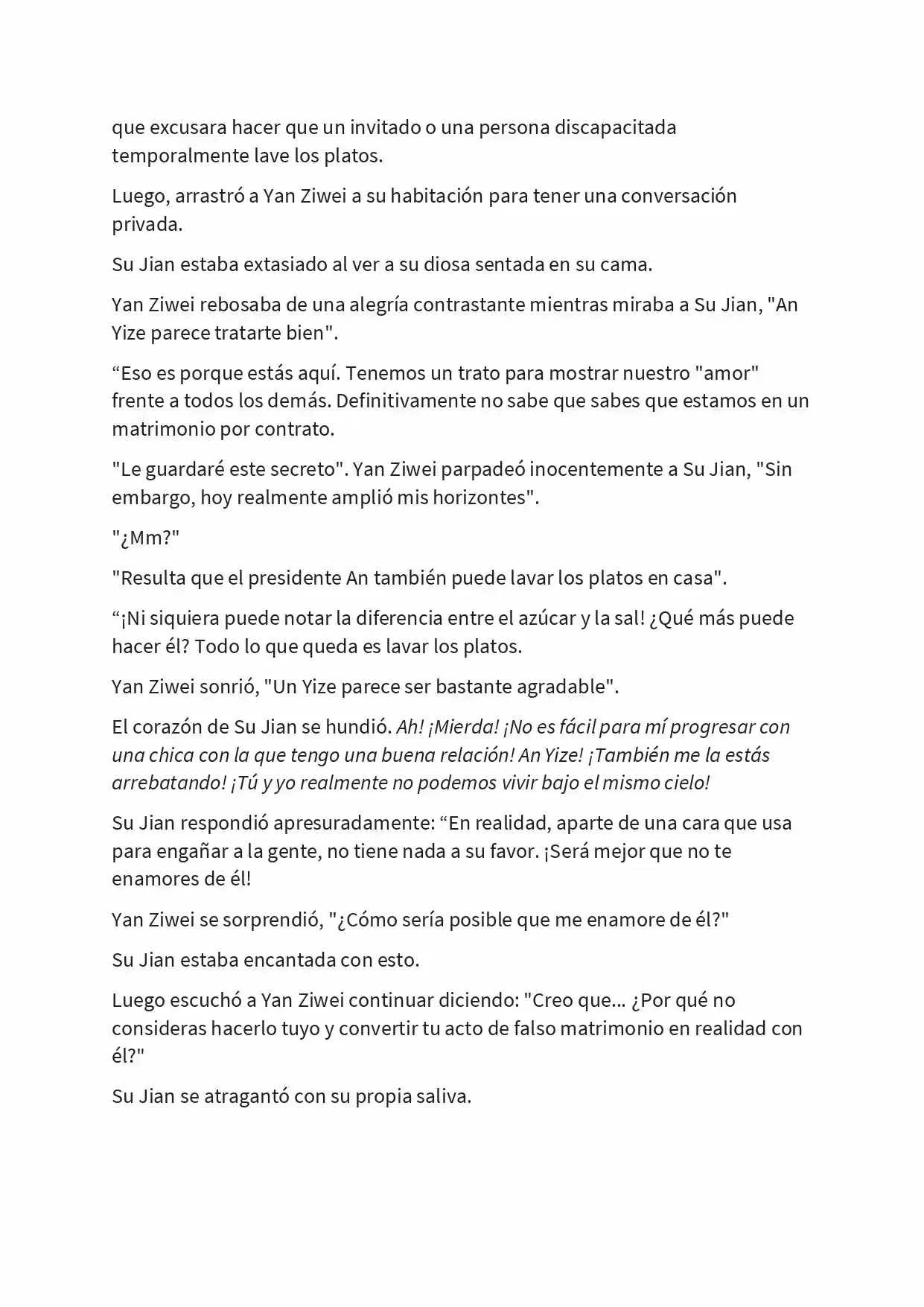 Reborn As My Love Rival's Wife (Novela) - Capítulo 14 - Página 4 - LectorTMOo