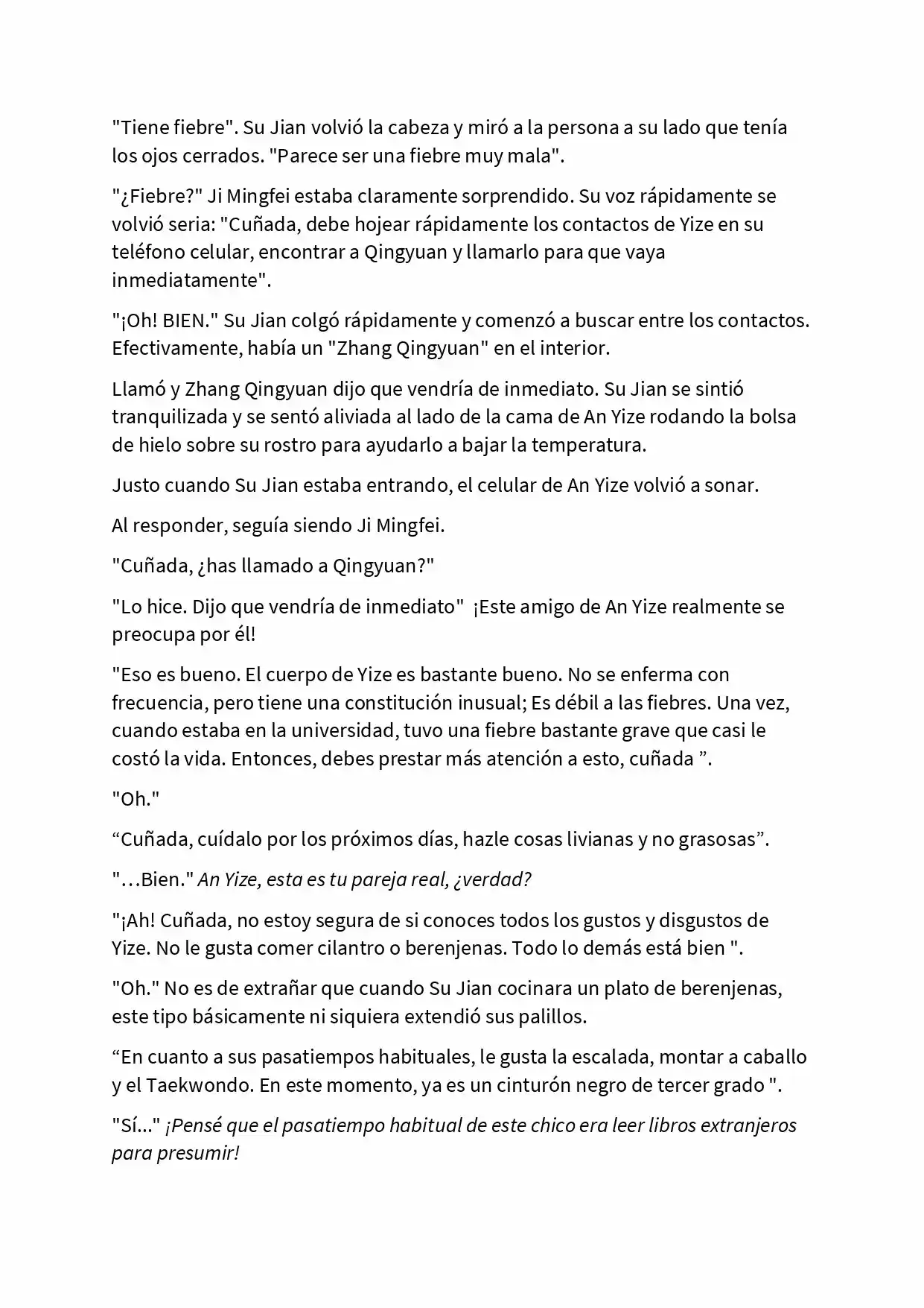 Reborn As My Love Rival's Wife (Novela) - Capítulo 15 - Página 4 - LectorTMOo
