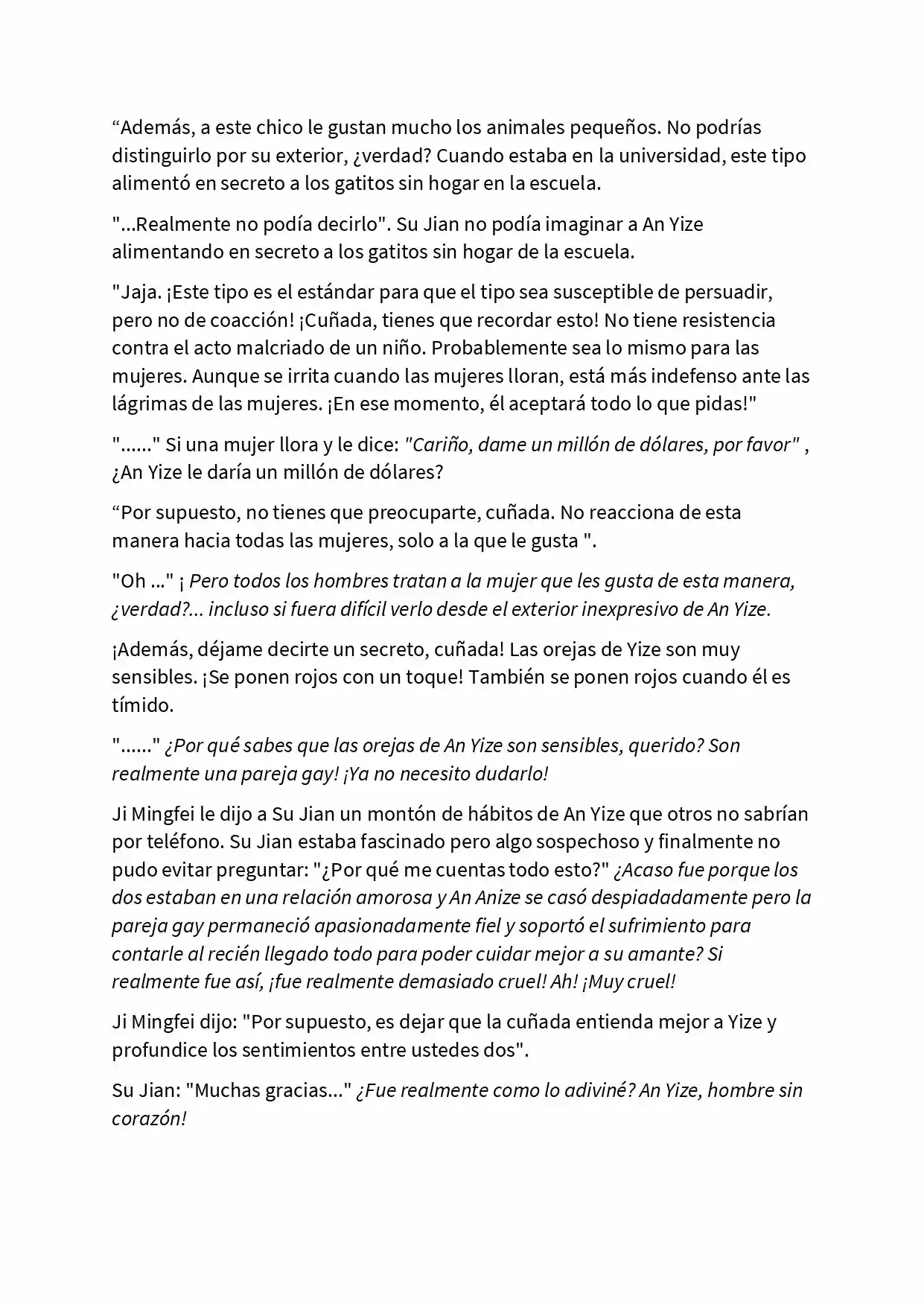 Reborn As My Love Rival's Wife (Novela) - Capítulo 15 - Página 5 - LectorTMOo