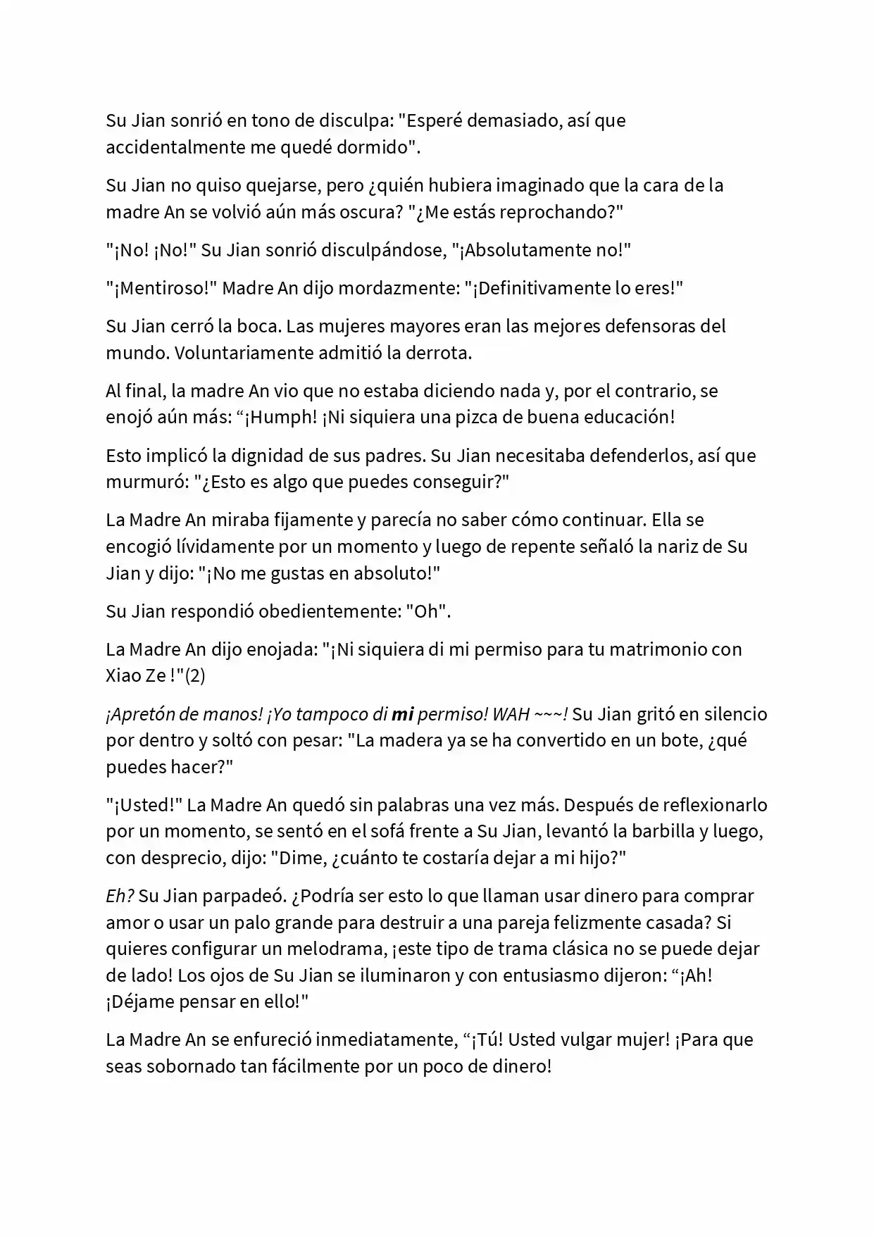 Reborn As My Love Rival's Wife (Novela) - Capítulo 18 - Página 6 - LectorTMOo