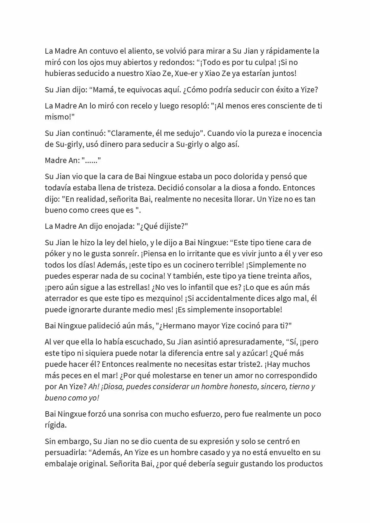 Reborn As My Love Rival's Wife (Novela) - Capítulo 19 - Página 8 - LectorTMOo