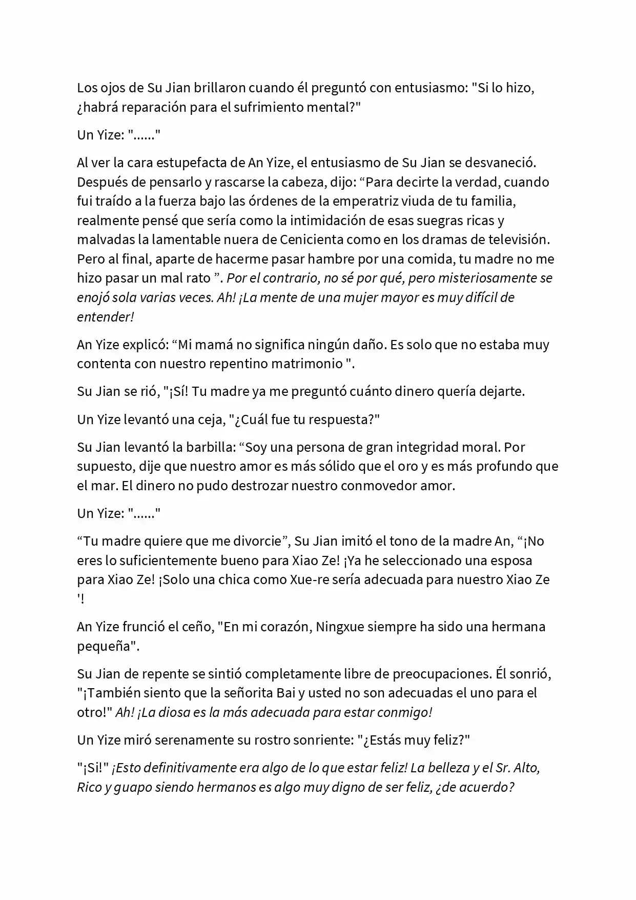 Reborn As My Love Rival's Wife (Novela) - Capítulo 20 - Página 8 - LectorTMOo