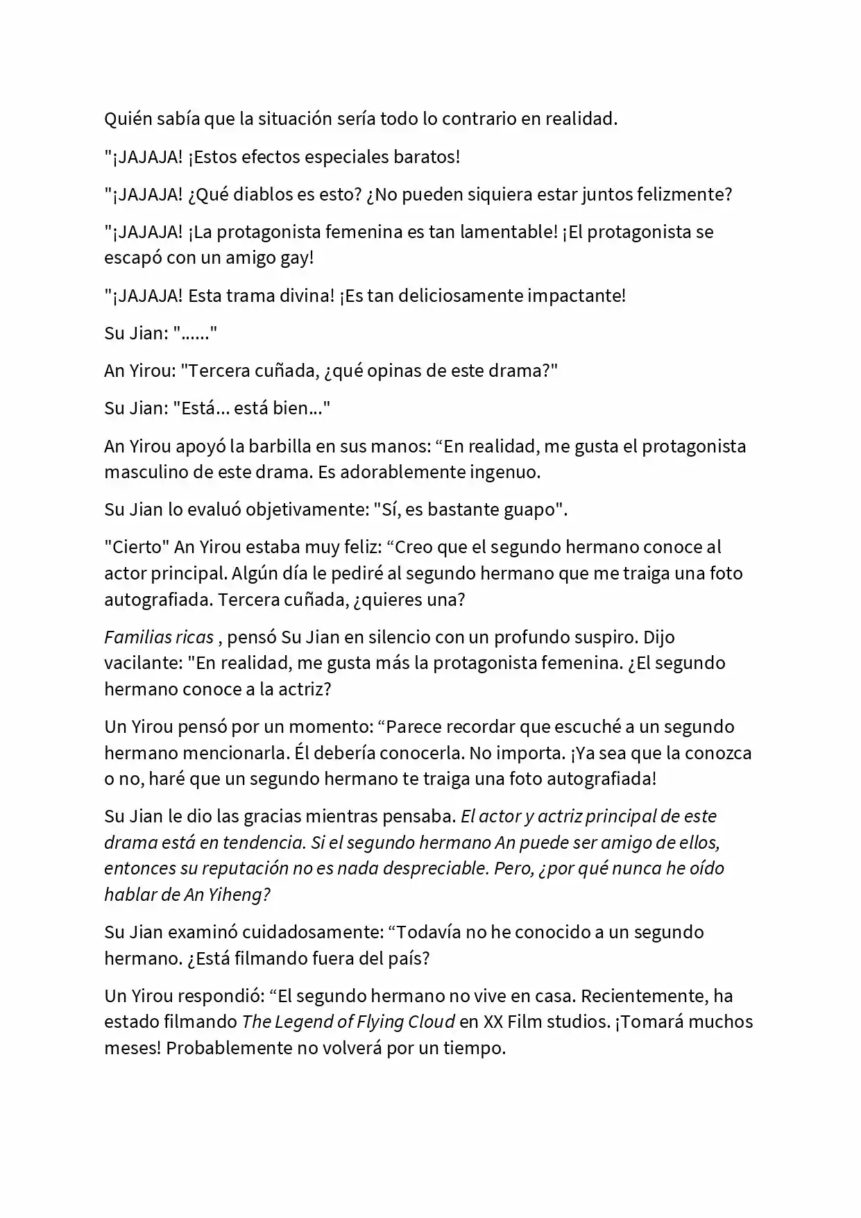 Reborn As My Love Rival's Wife (Novela) - Capítulo 23 - Página 5 - LectorTMOo