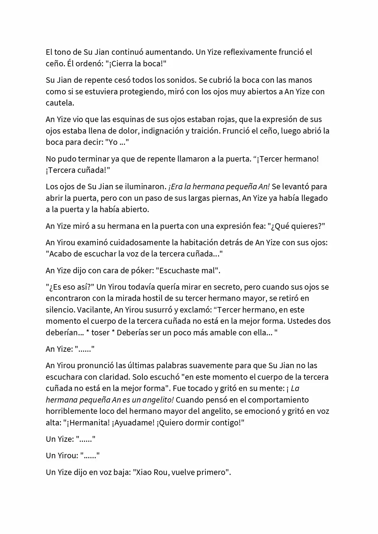 Reborn As My Love Rival's Wife (Novela) - Capítulo 24 - Página 4 - LectorTMOo