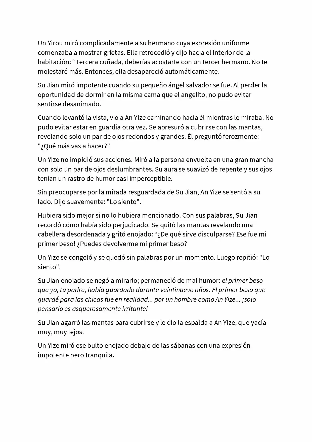 Reborn As My Love Rival's Wife (Novela) - Capítulo 24 - Página 5 - LectorTMOo