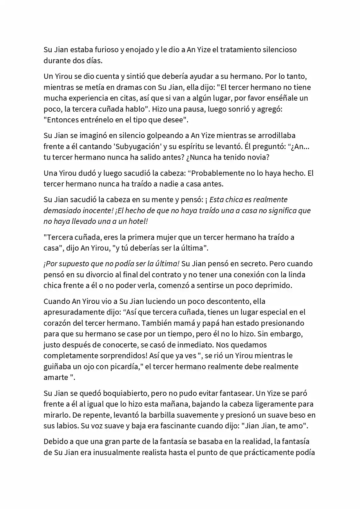 Reborn As My Love Rival's Wife (Novela) - Capítulo 25 - Página 4 - LectorTMOo
