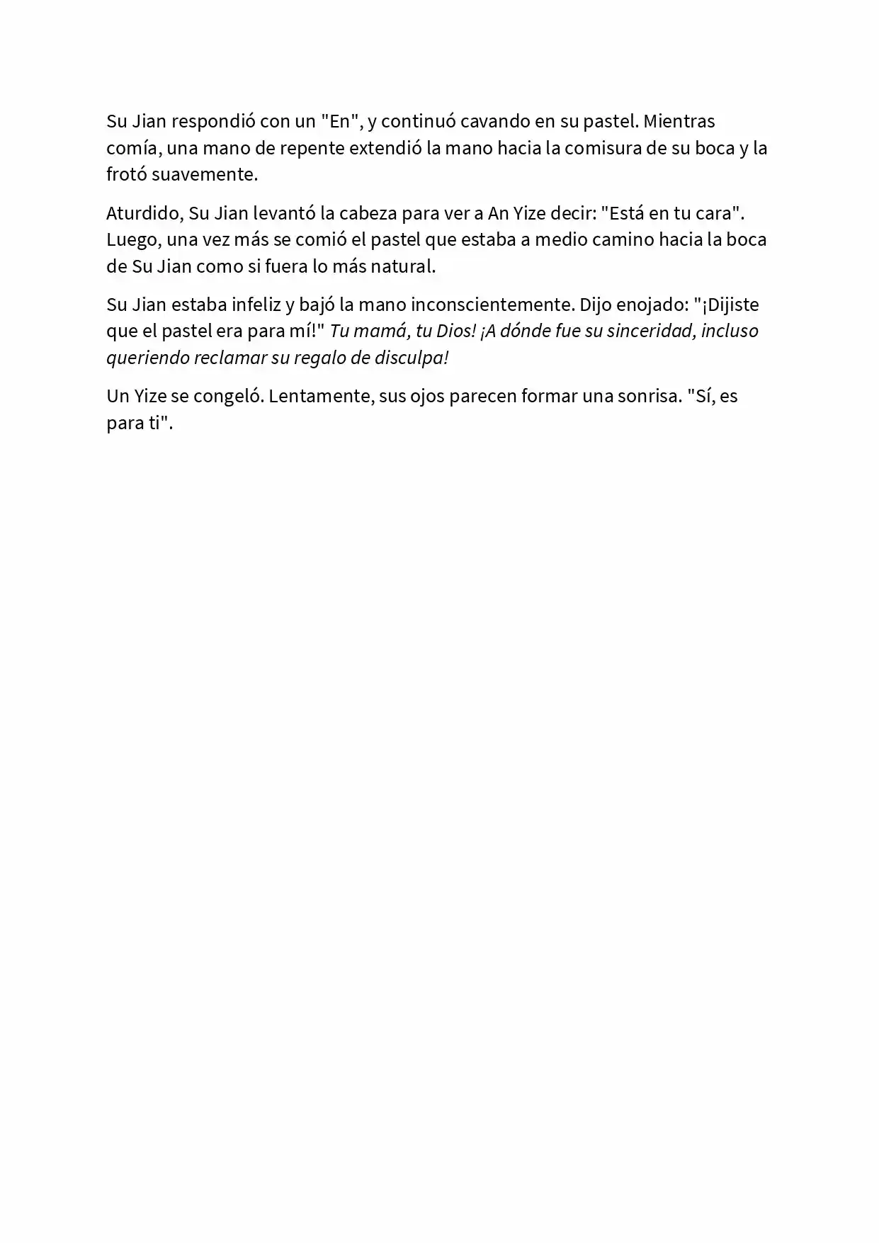 Reborn As My Love Rival's Wife (Novela) - Capítulo 26 - Página 5 - LectorTMOo