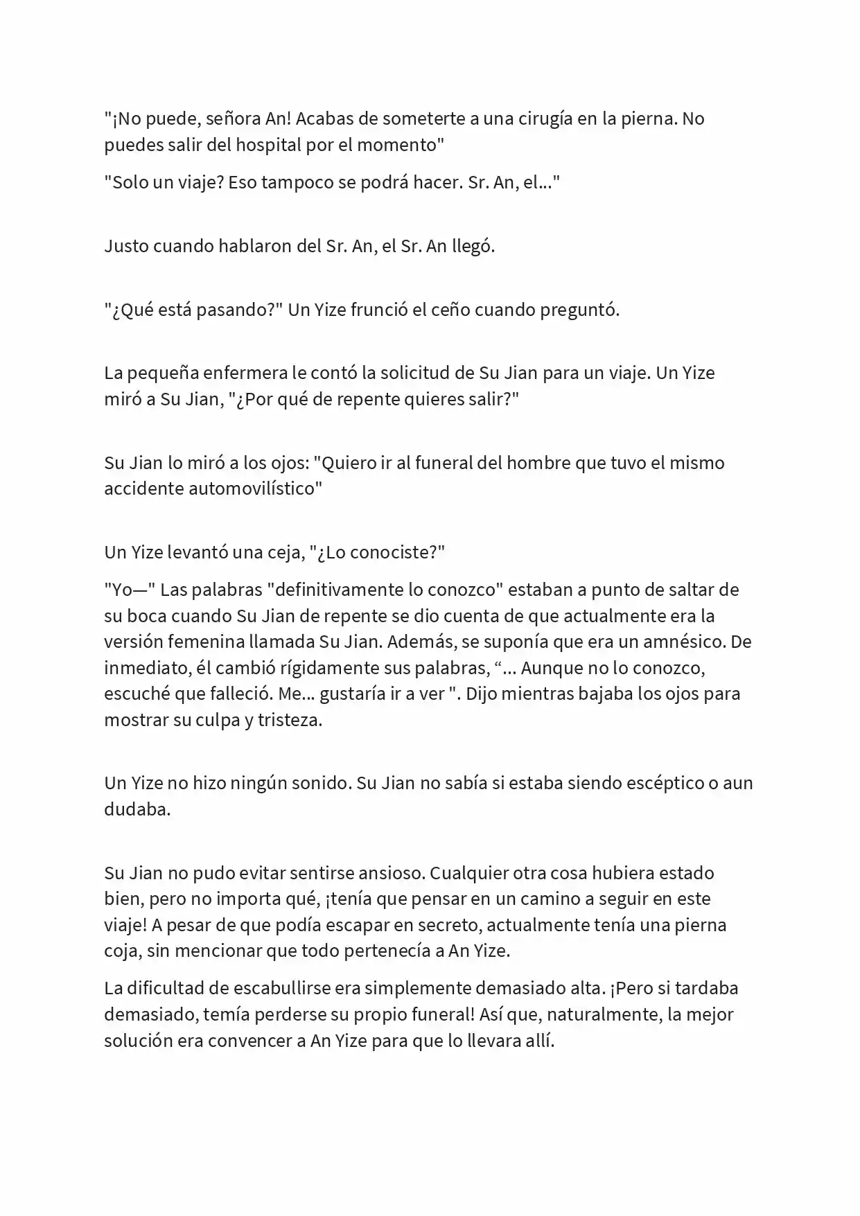 Reborn As My Love Rival's Wife (Novela) - Capítulo 3 - Página 5 - LectorTMOo