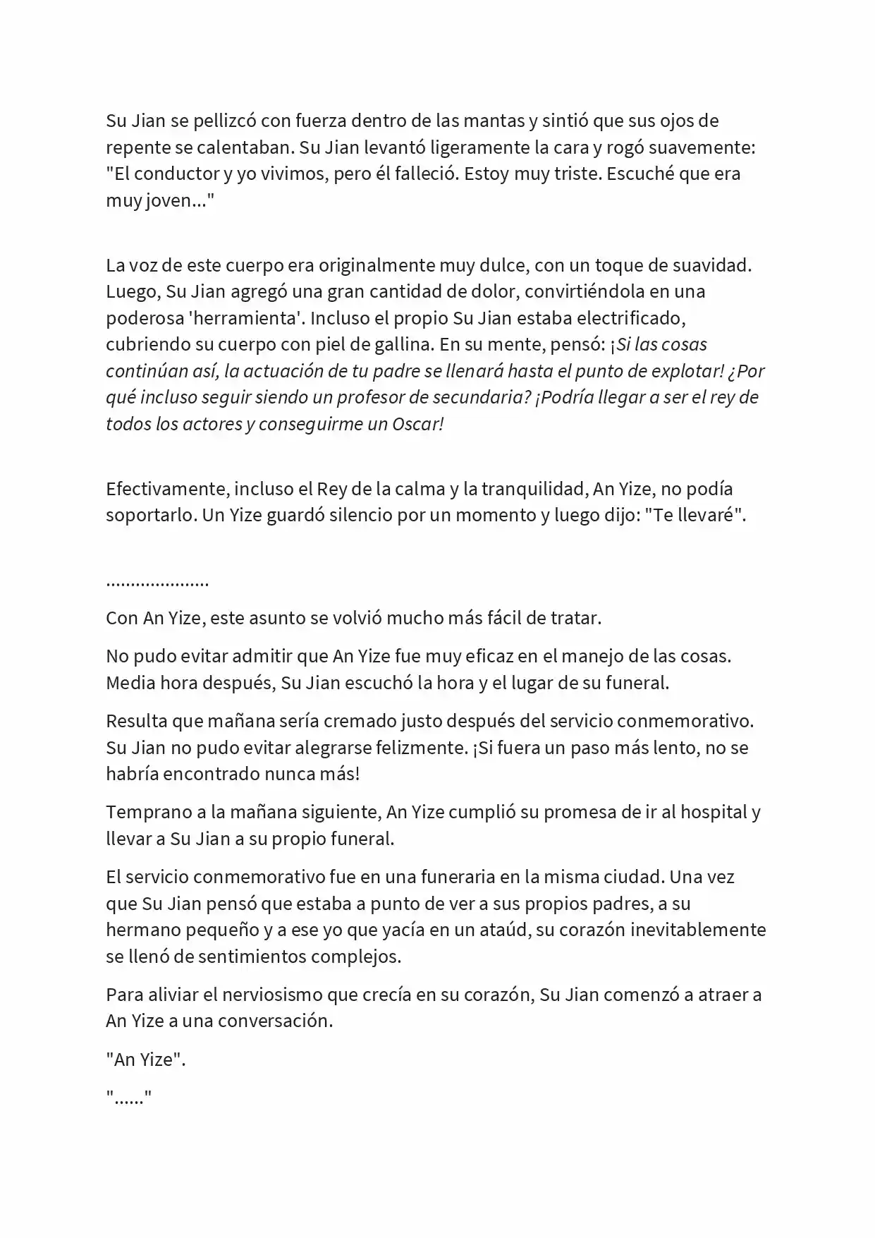 Reborn As My Love Rival's Wife (Novela) - Capítulo 3 - Página 6 - LectorTMOo