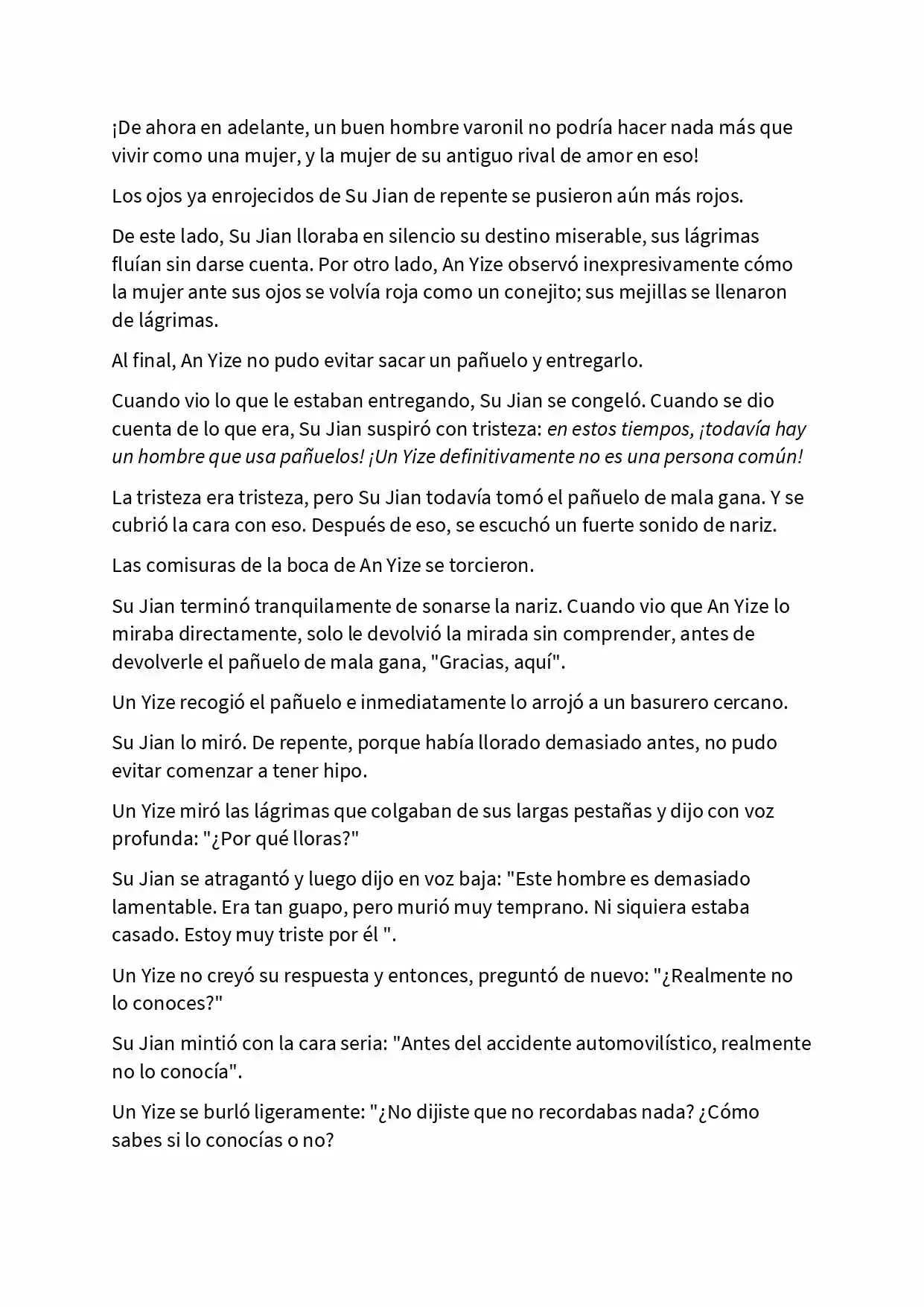 Reborn As My Love Rival's Wife (Novela) - Capítulo 4 - Página 4 - LectorTMOo