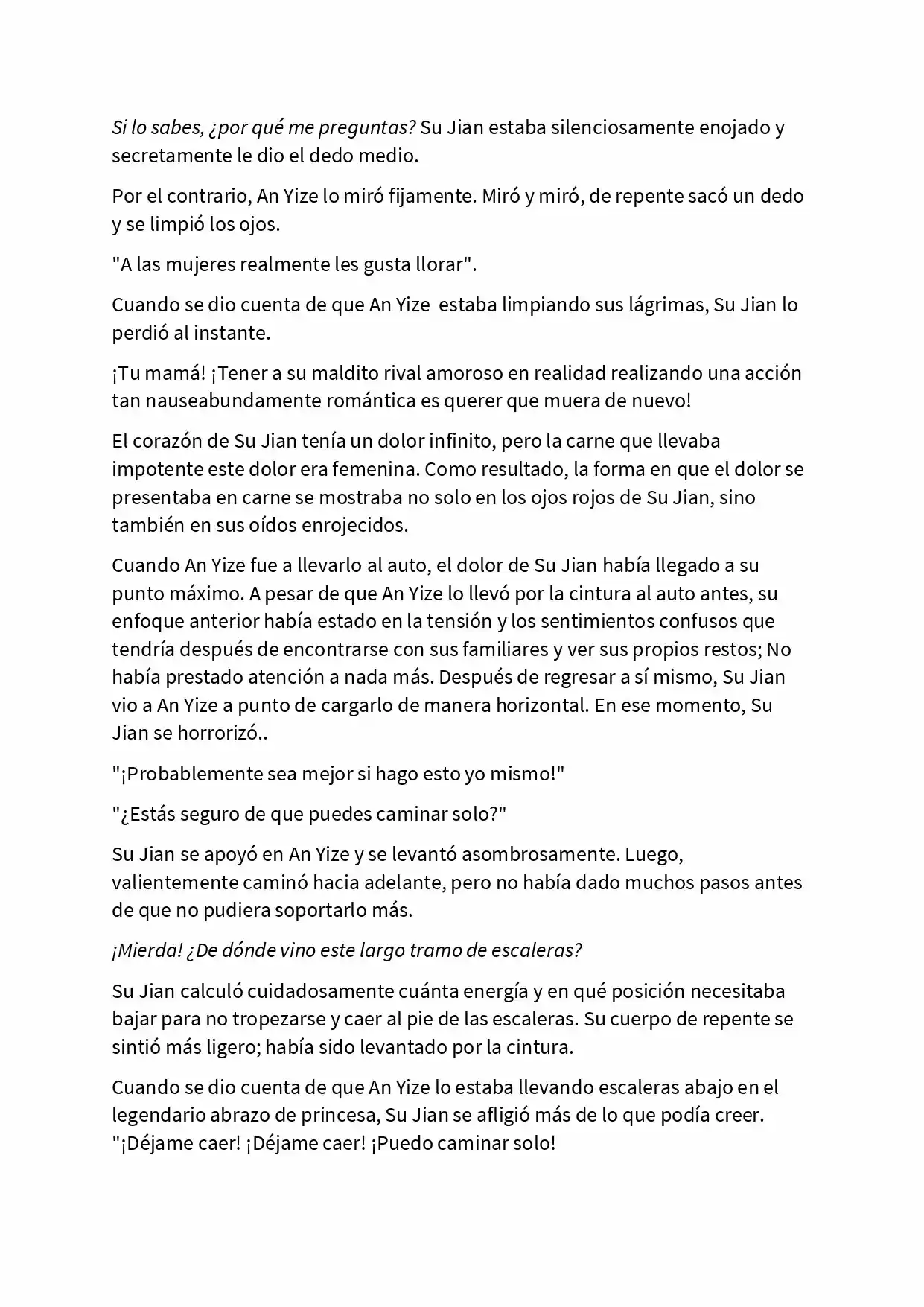 Reborn As My Love Rival's Wife (Novela) - Capítulo 4 - Página 5 - LectorTMOo