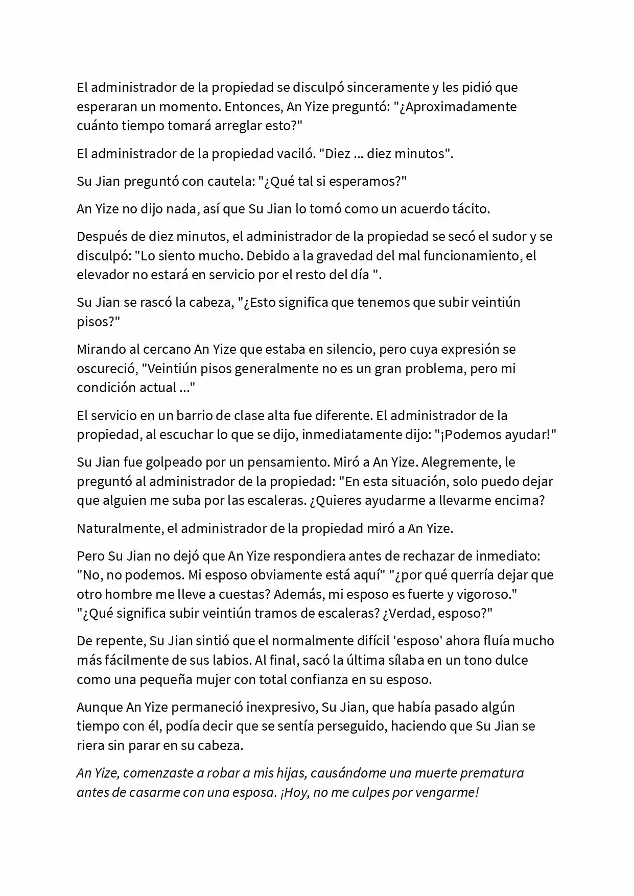 Reborn As My Love Rival's Wife (Novela) - Capítulo 5 - Página 5 - LectorTMOo