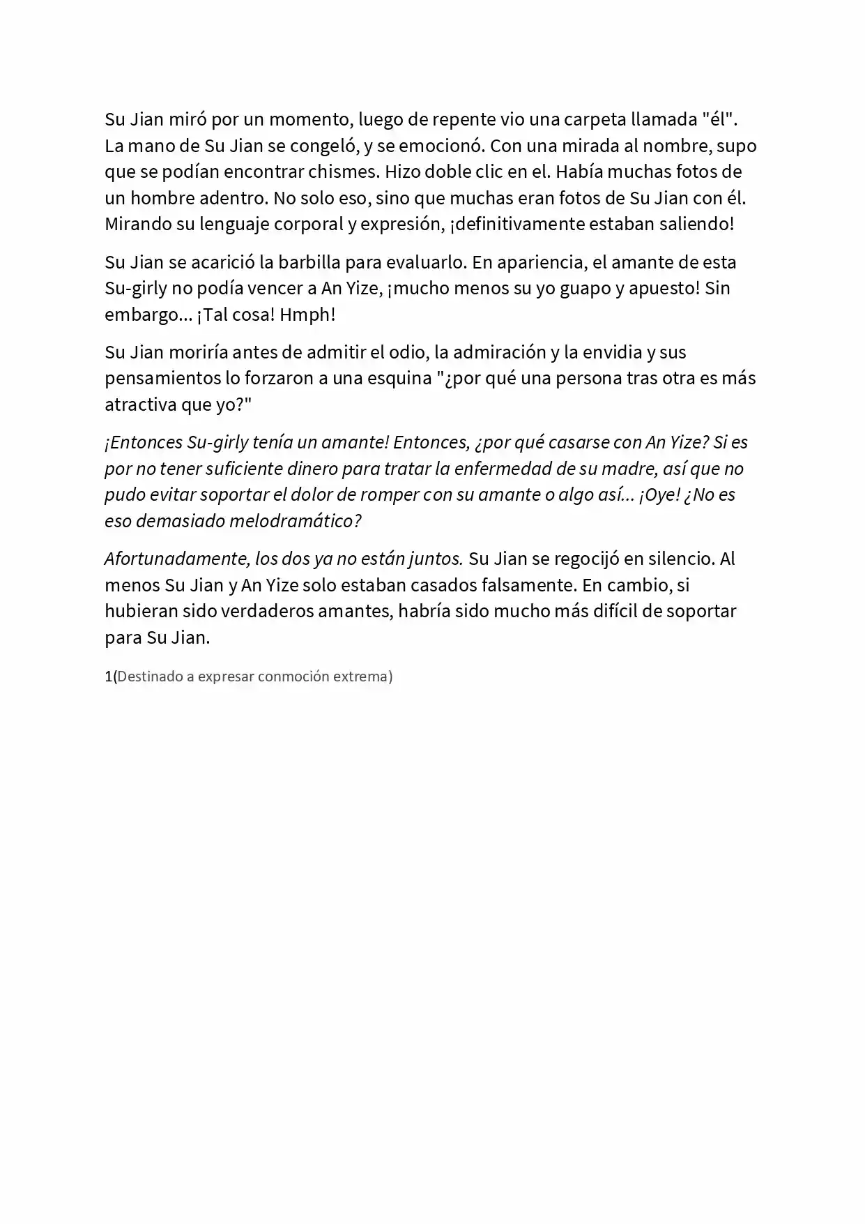 Reborn As My Love Rival's Wife (Novela) - Capítulo 6 - Página 7 - LectorTMOo