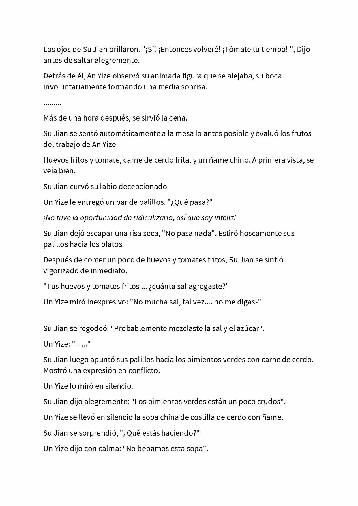 Reborn As My Love Rival's Wife (Novela) - Capítulo 9 - Página 4 - LectorTMOo