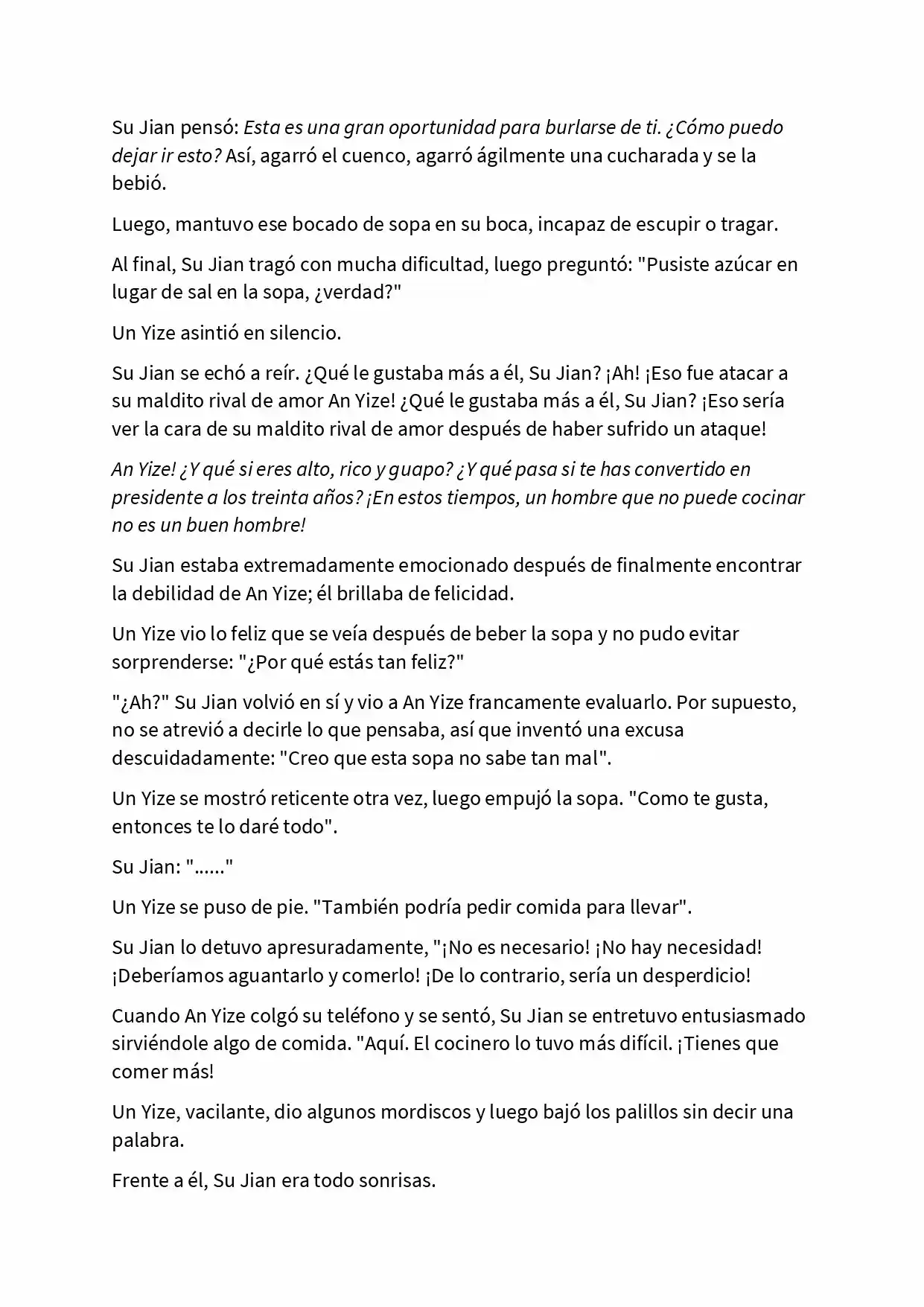 Reborn As My Love Rival's Wife (Novela) - Capítulo 9 - Página 5 - LectorTMOo