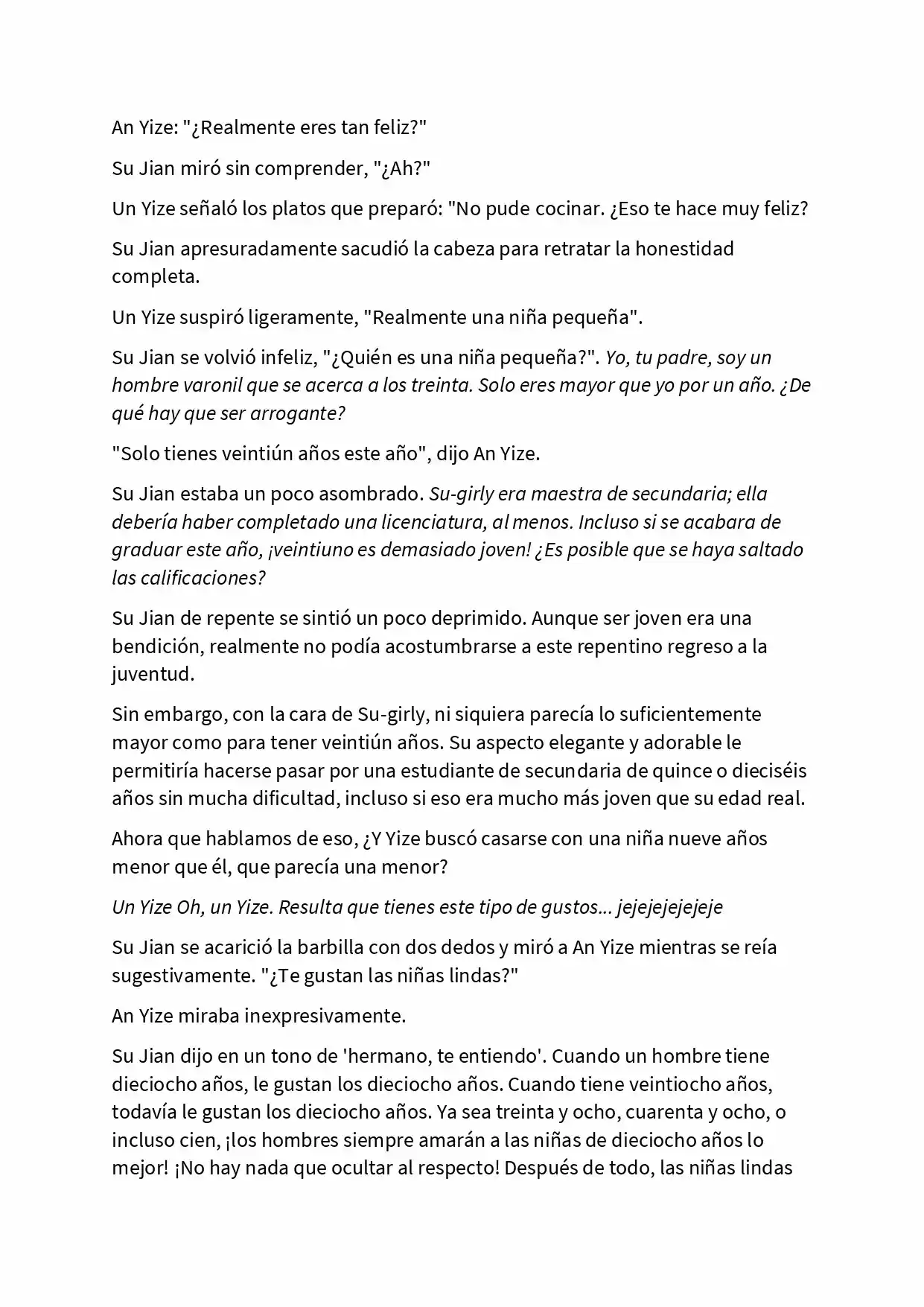 Reborn As My Love Rival's Wife (Novela) - Capítulo 9 - Página 6 - LectorTMOo