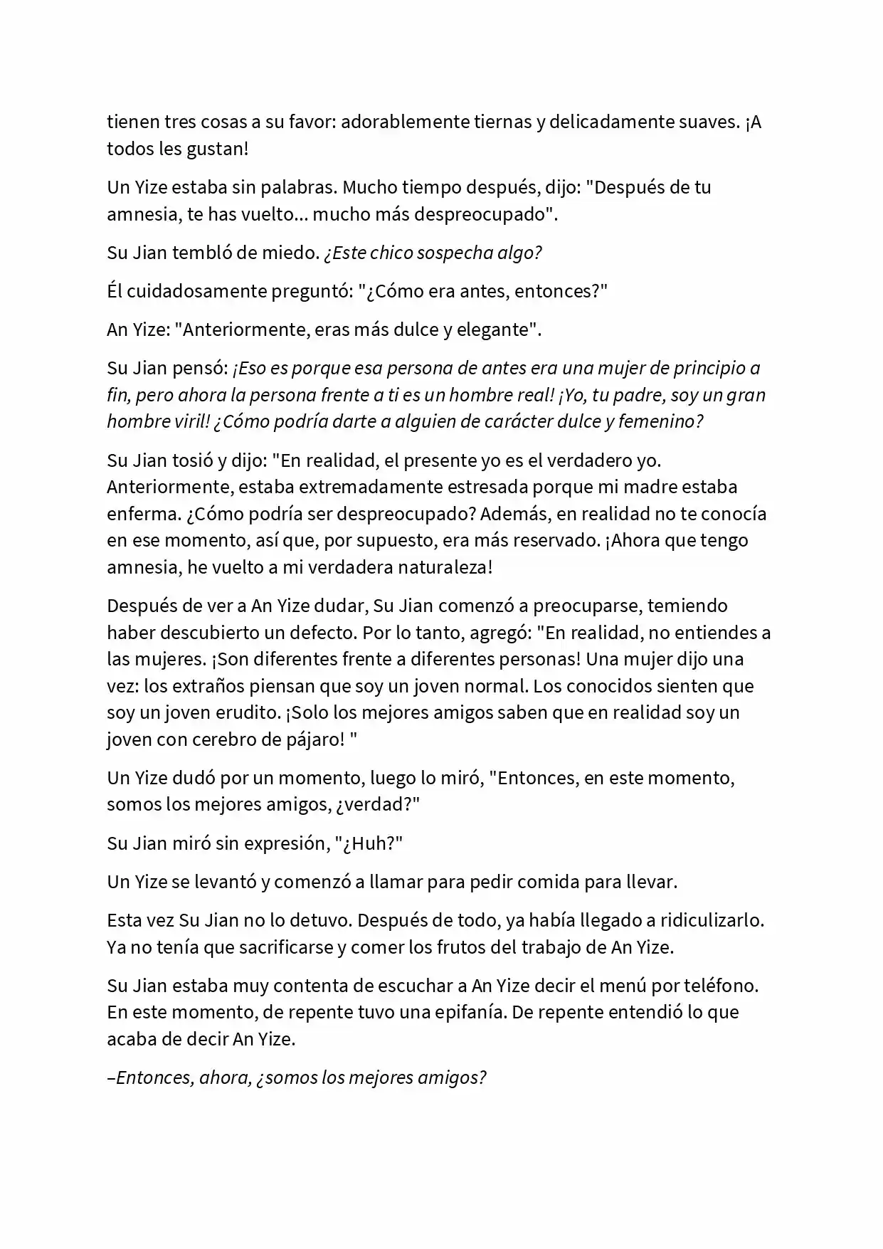 Reborn As My Love Rival's Wife (Novela) - Capítulo 9 - Página 7 - LectorTMOo