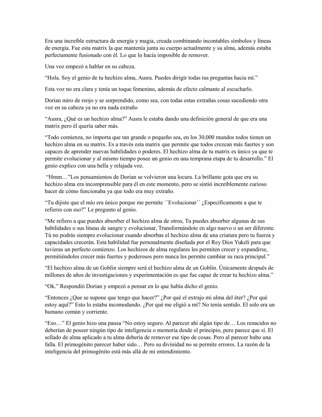 Reborn:Evolve From Nothing (Novela) - Capítulo 1 - Página 4 - LectorTMOo