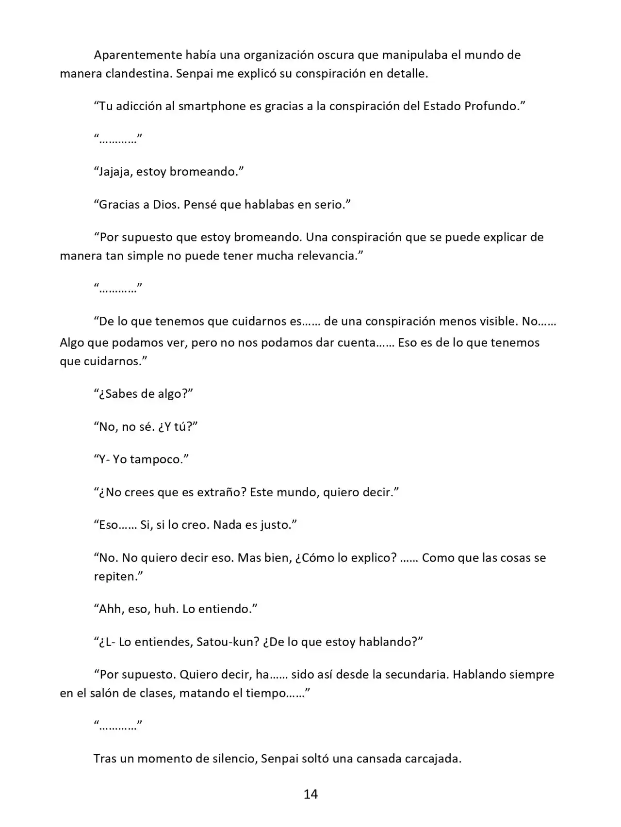 Rebuild Of Welcome To The NHK (Novela) - Capítulo 1 - Página 14 - LectorTMOo