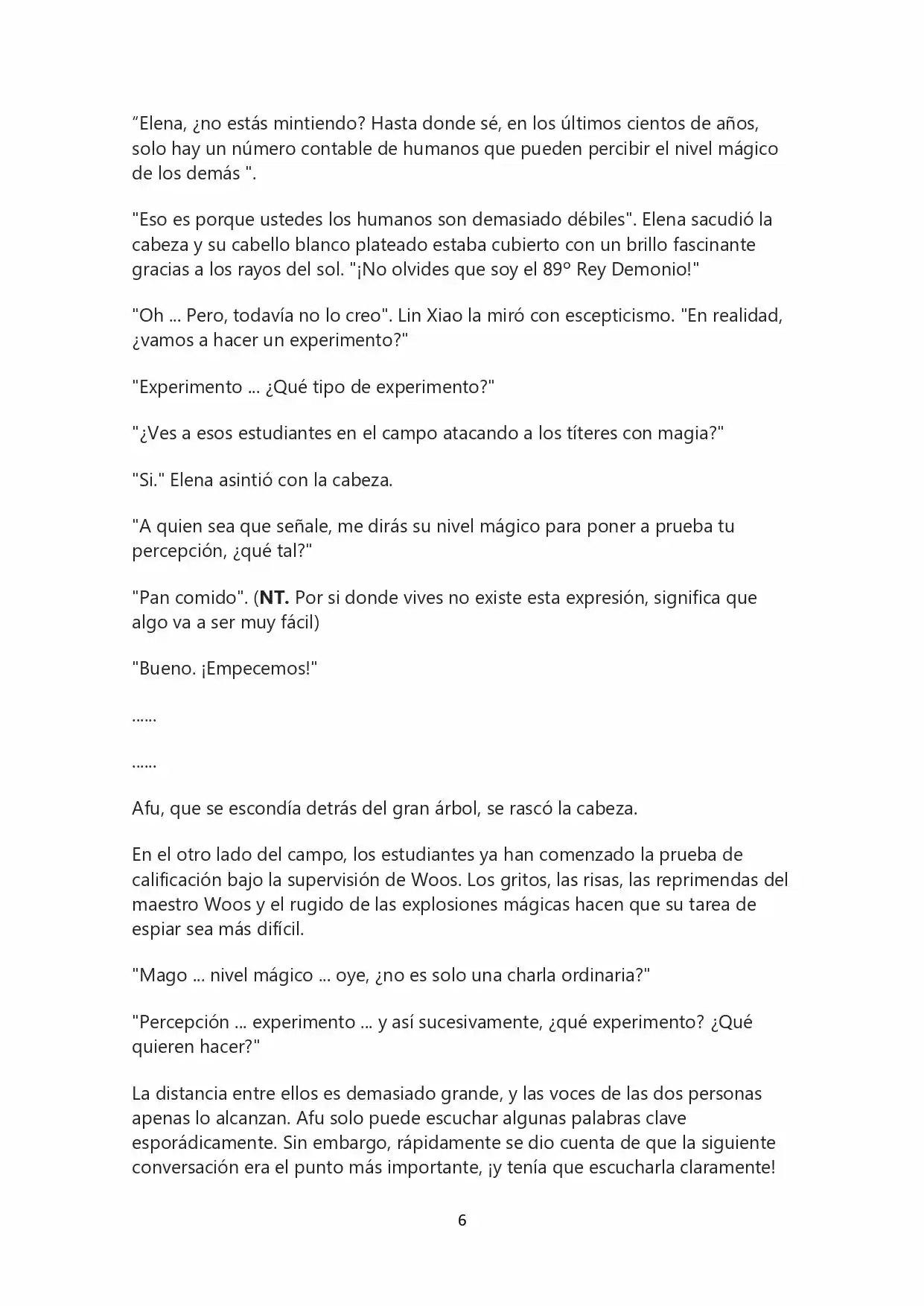 Recogió A Un Rey Demonio Para Que Fuera Una Sirvienta (Novela) - Capítulo 14 - Página 5 - LectorTMOo