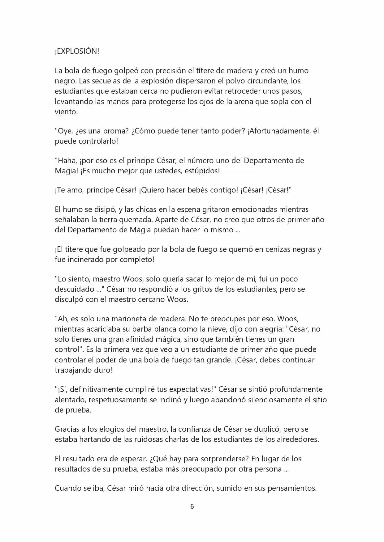 Recogió A Un Rey Demonio Para Que Fuera Una Sirvienta (Novela) - Capítulo 15 - Página 5 - LectorTMOo