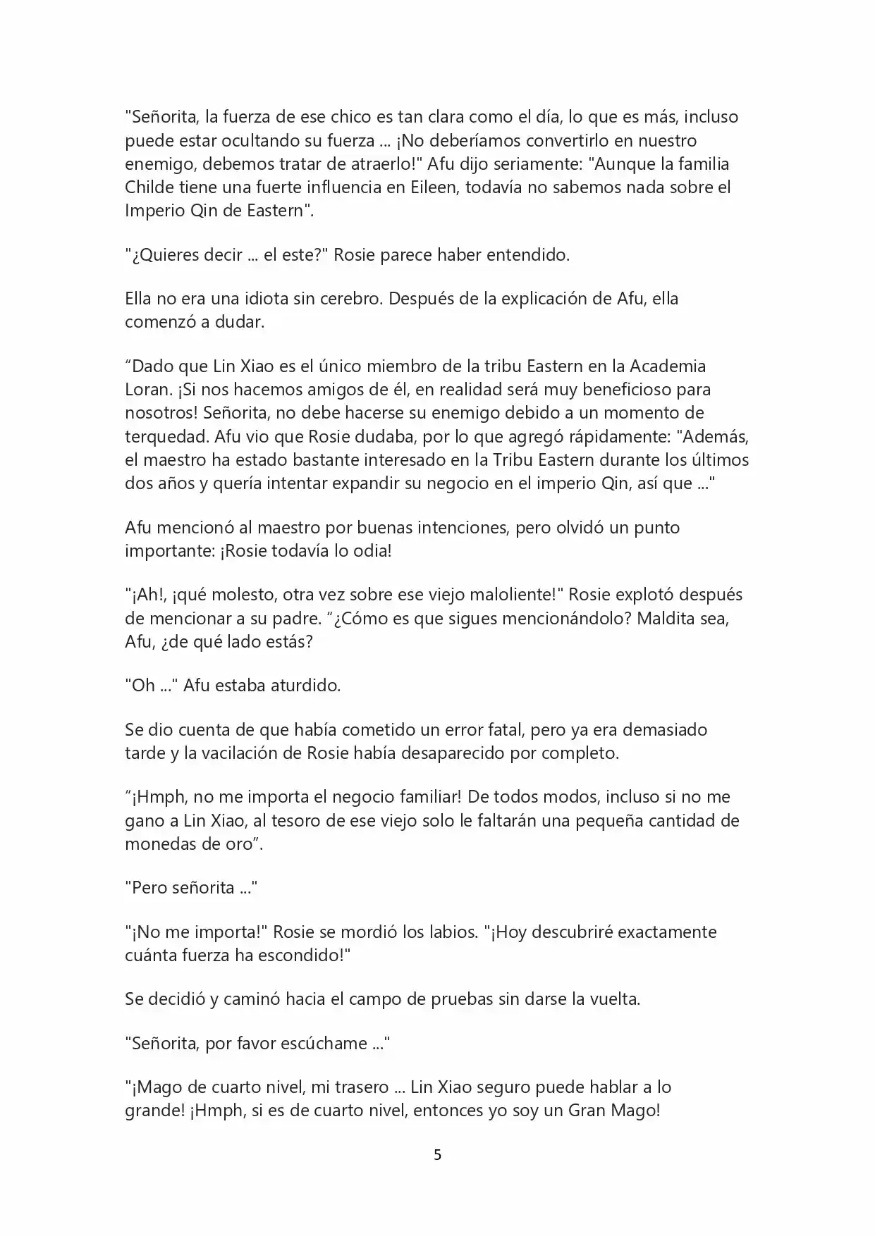 Recogió A Un Rey Demonio Para Que Fuera Una Sirvienta (Novela) - Capítulo 17 - Página 4 - LectorTMOo