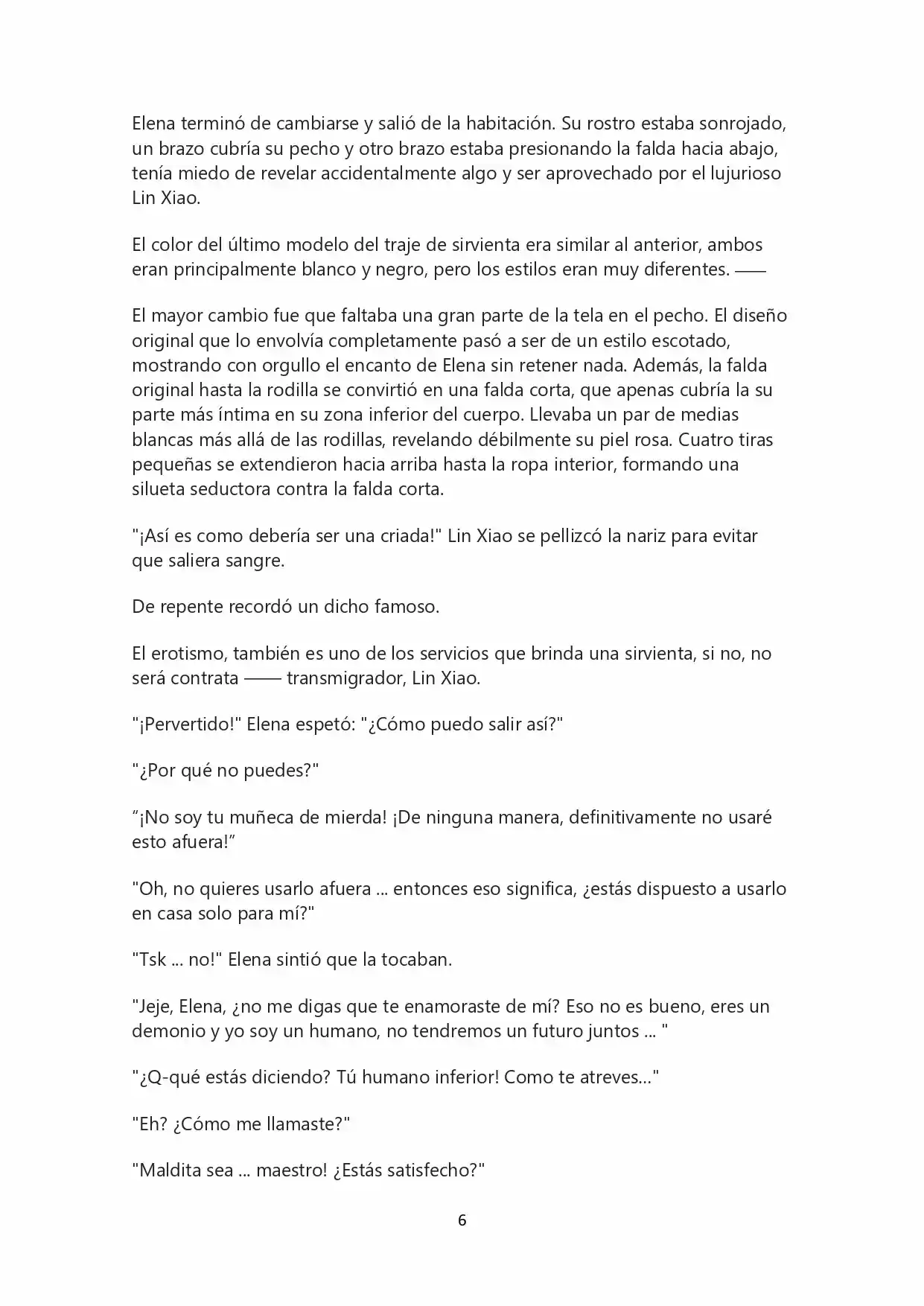 Recogió A Un Rey Demonio Para Que Fuera Una Sirvienta (Novela) - Capítulo 23 - Página 5 - LectorTMOo