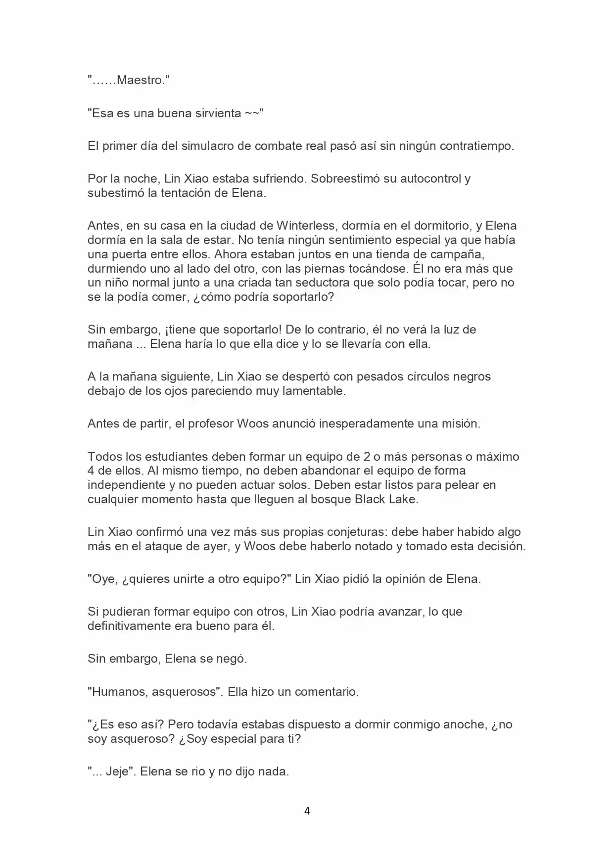 Recogió A Un Rey Demonio Para Que Fuera Una Sirvienta (Novela) - Capítulo 29 - Página 4 - LectorTMOo
