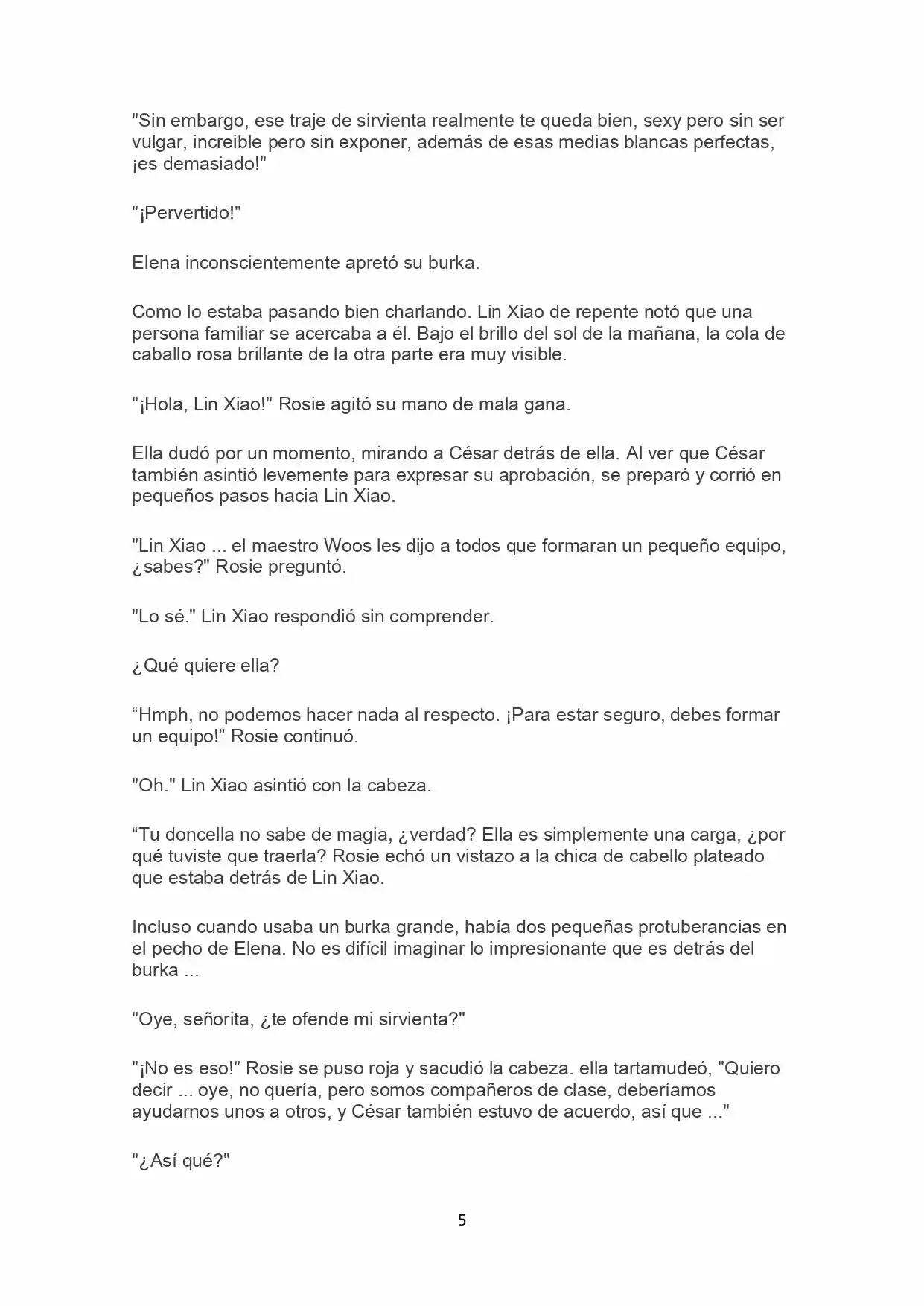 Recogió A Un Rey Demonio Para Que Fuera Una Sirvienta (Novela) - Capítulo 29 - Página 5 - LectorTMOo
