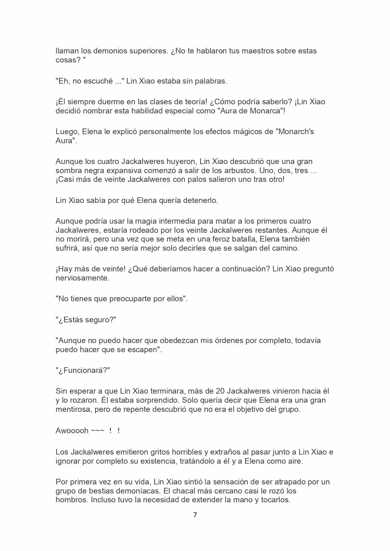 Recogió A Un Rey Demonio Para Que Fuera Una Sirvienta (Novela) - Capítulo 32 - Página 7 - LectorTMOo
