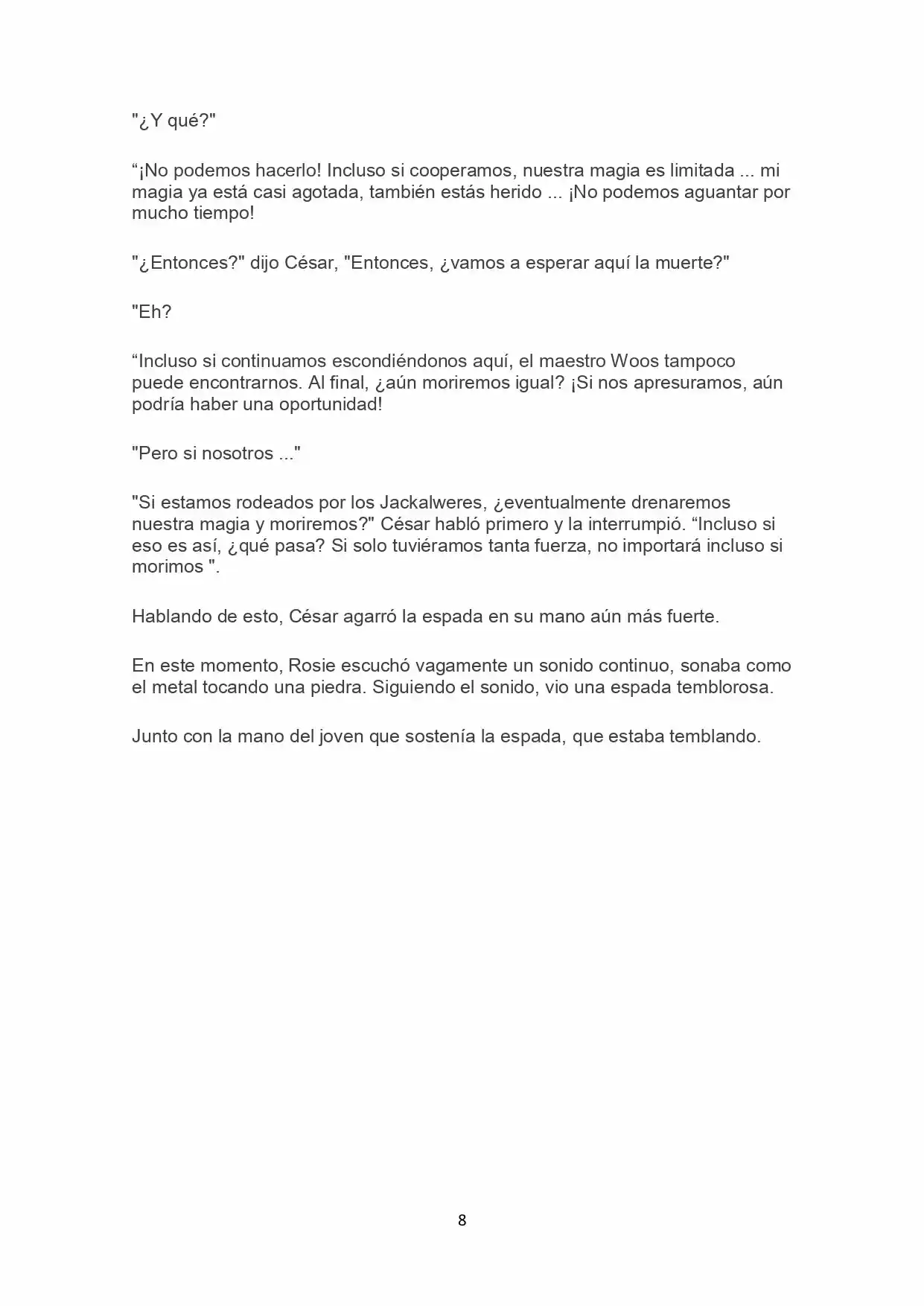 Recogió A Un Rey Demonio Para Que Fuera Una Sirvienta (Novela) - Capítulo 34 - Página 8 - LectorTMOo