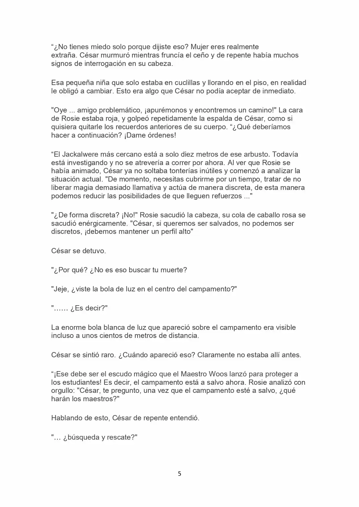 Recogió A Un Rey Demonio Para Que Fuera Una Sirvienta (Novela) - Capítulo 35 - Página 5 - LectorTMOo