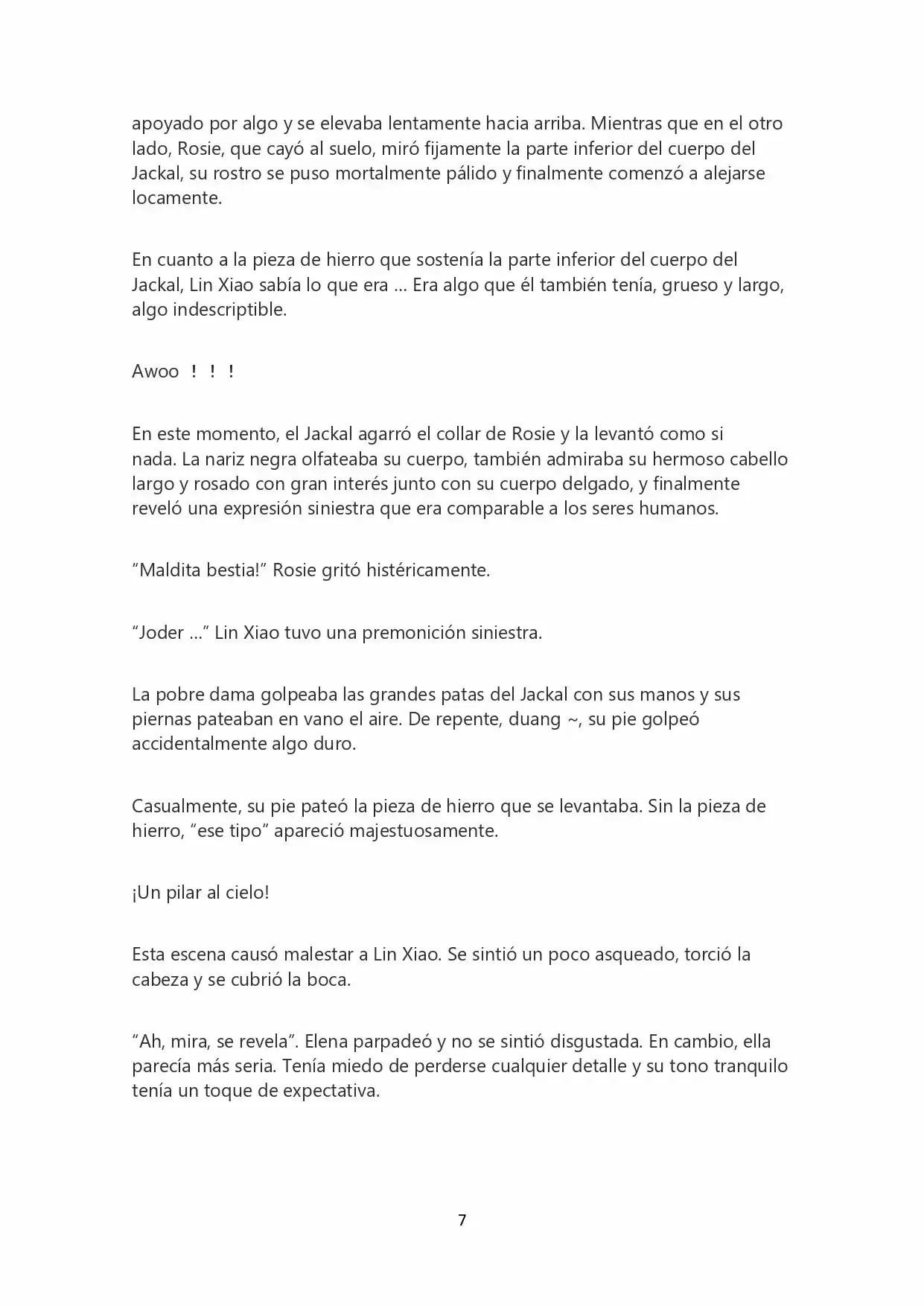 Recogió A Un Rey Demonio Para Que Fuera Una Sirvienta (Novela) - Capítulo 37 - Página 7 - LectorTMOo